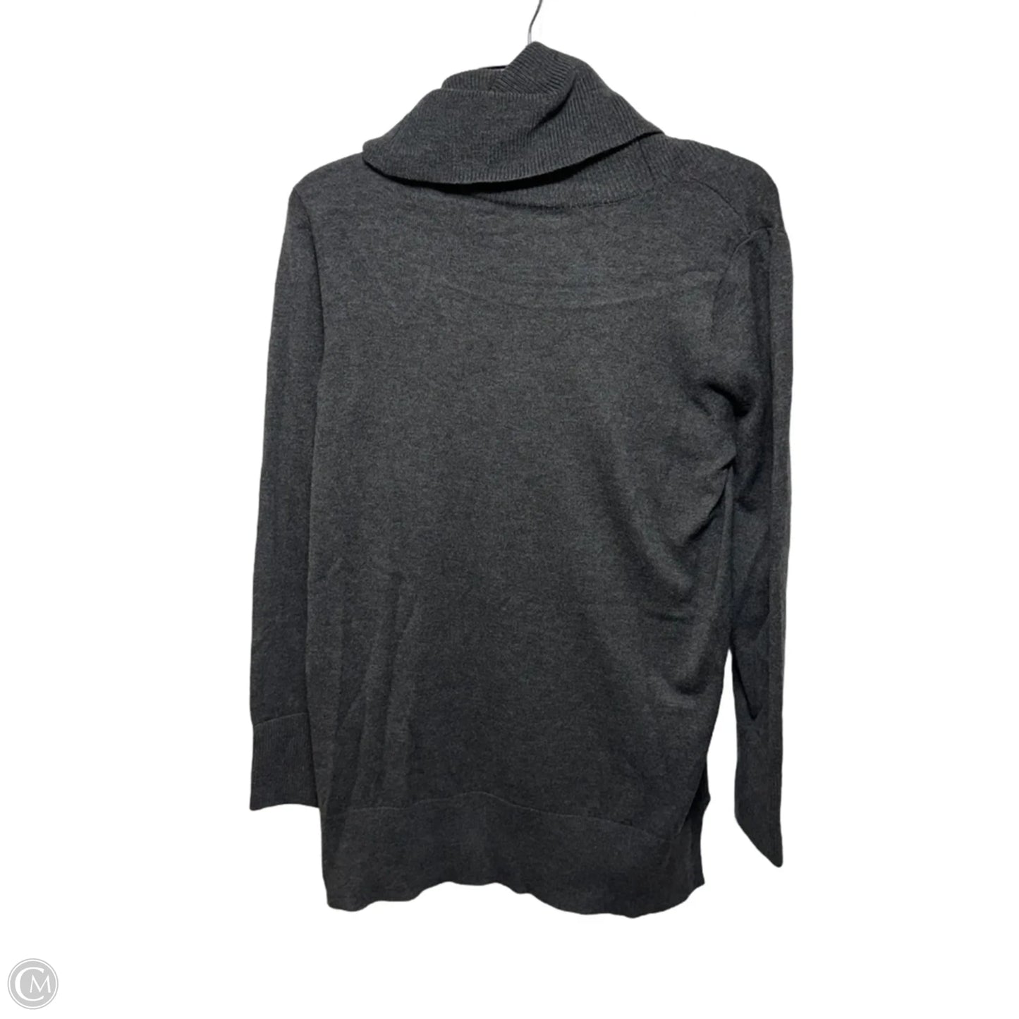 Sweater By Loft In Grey, Size: L