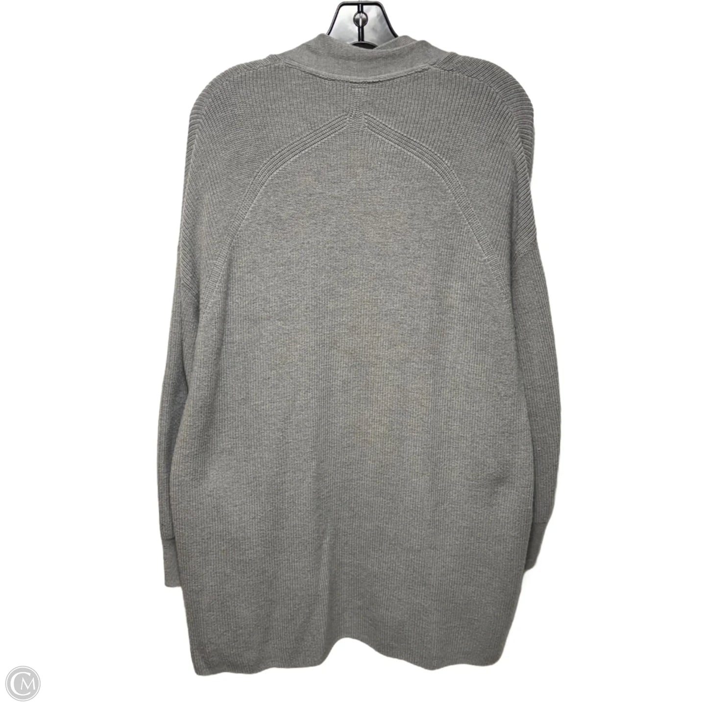 Sweater Cardigan By Lululemon In Grey, Size: 8