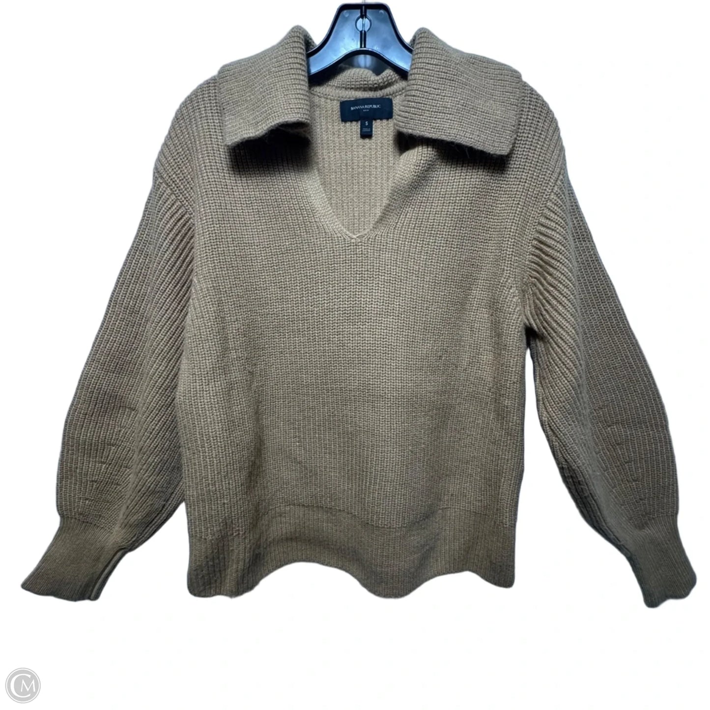 Sweater By Banana Republic In Tan, Size: S