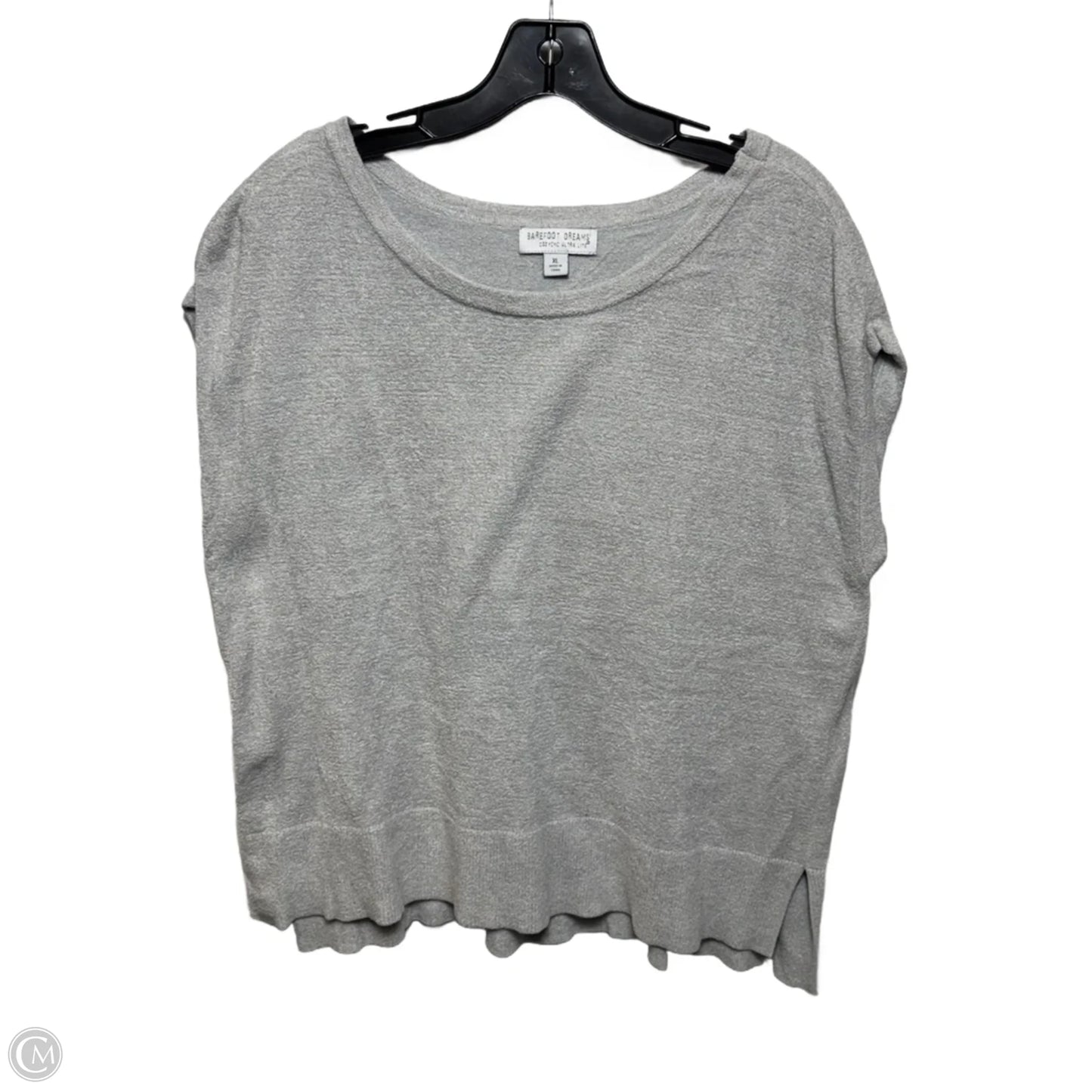 Top Sleeveless By Barefoot Dreams In Grey, Size: Xl