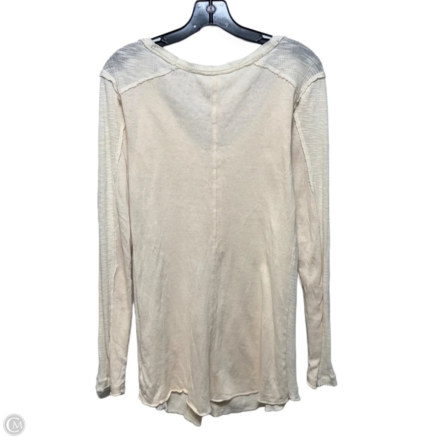 Tunic Long Sleeve By We The Free In Cream, Size: L