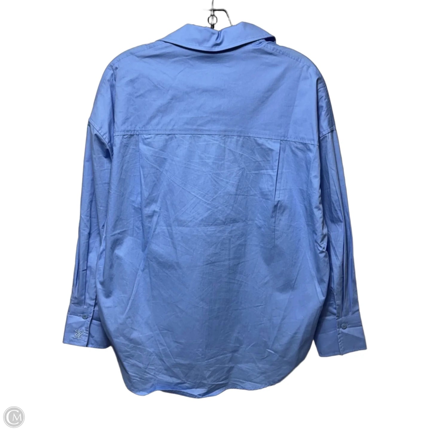 Top Long Sleeve By Grace & Mila In Blue, Size: 0