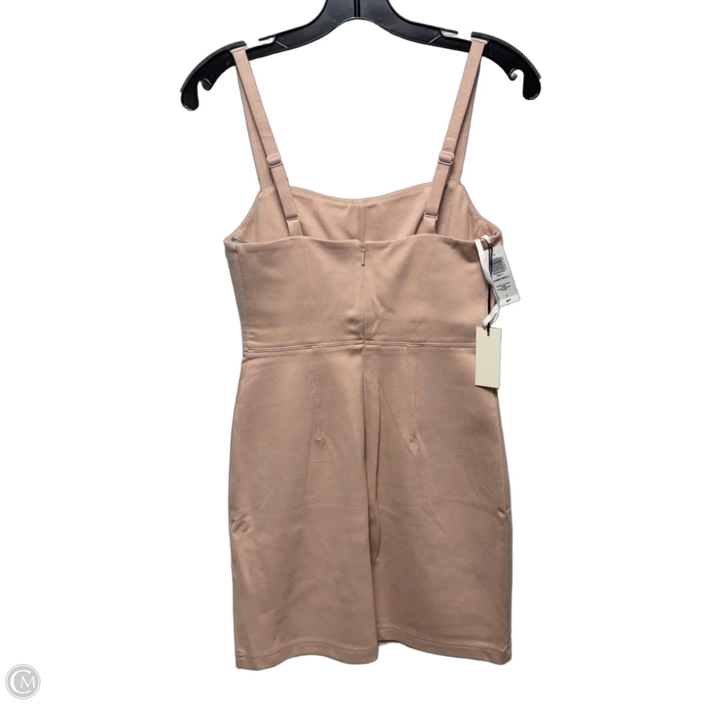 Honeywell Mini Dress By Babaton In Beige, Size: 4