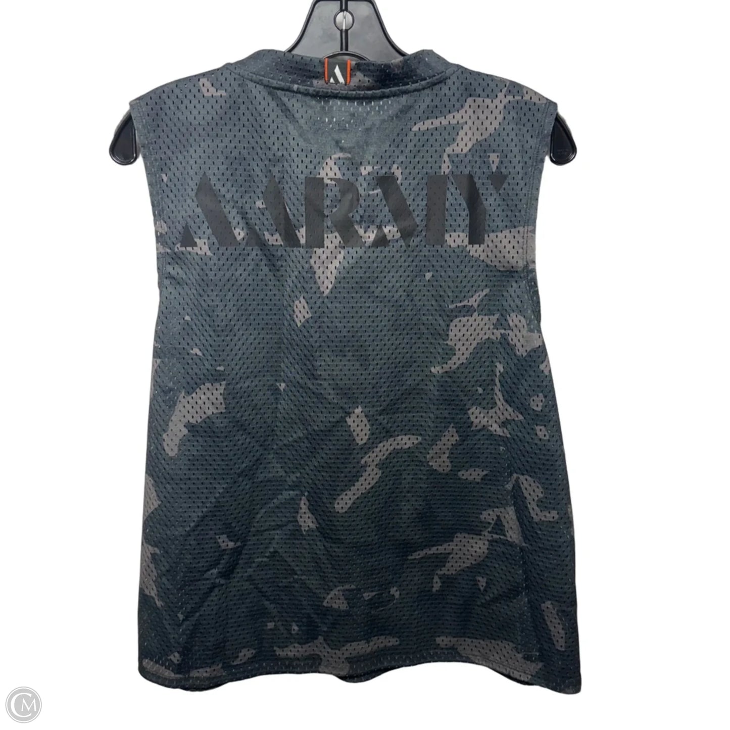 Mesh Athletic Tank Top By Aarmy In Camouflage Print, Size: S