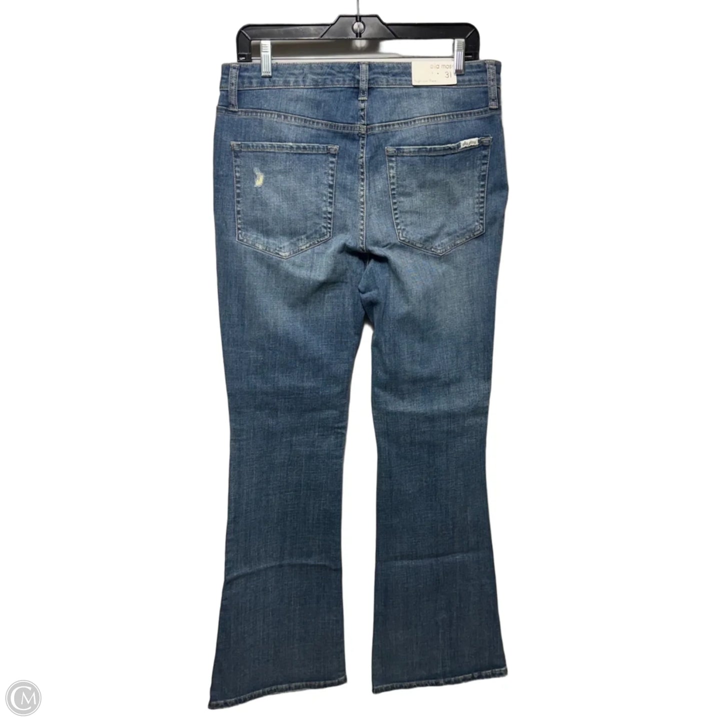 High Rise Jeans Flared By Ella Moss In Blue Denim, Size: 12/31