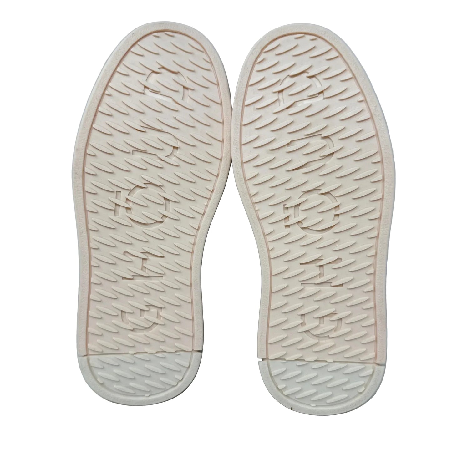 Tweener Mesh & Glitter Sneakers By Ghoud In Cream, Size: 8
