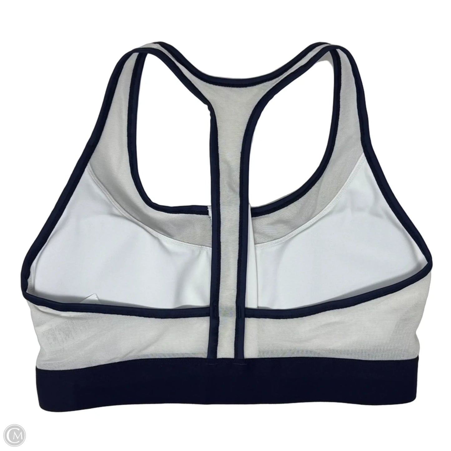 Athletic Bra By Brooks In Blue & White, Size: L