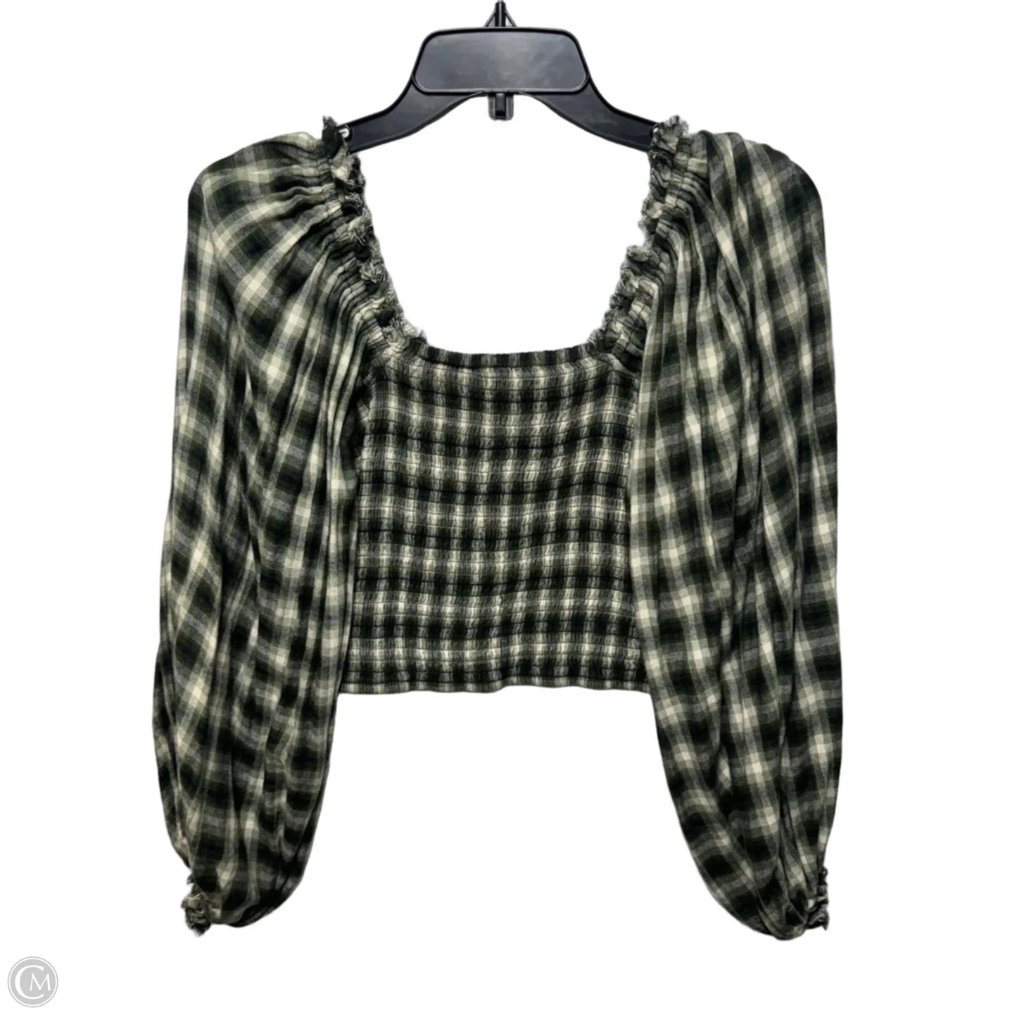 Cherry Bomb Plaid Top By Free People In Plaid Pattern, Size: Xs