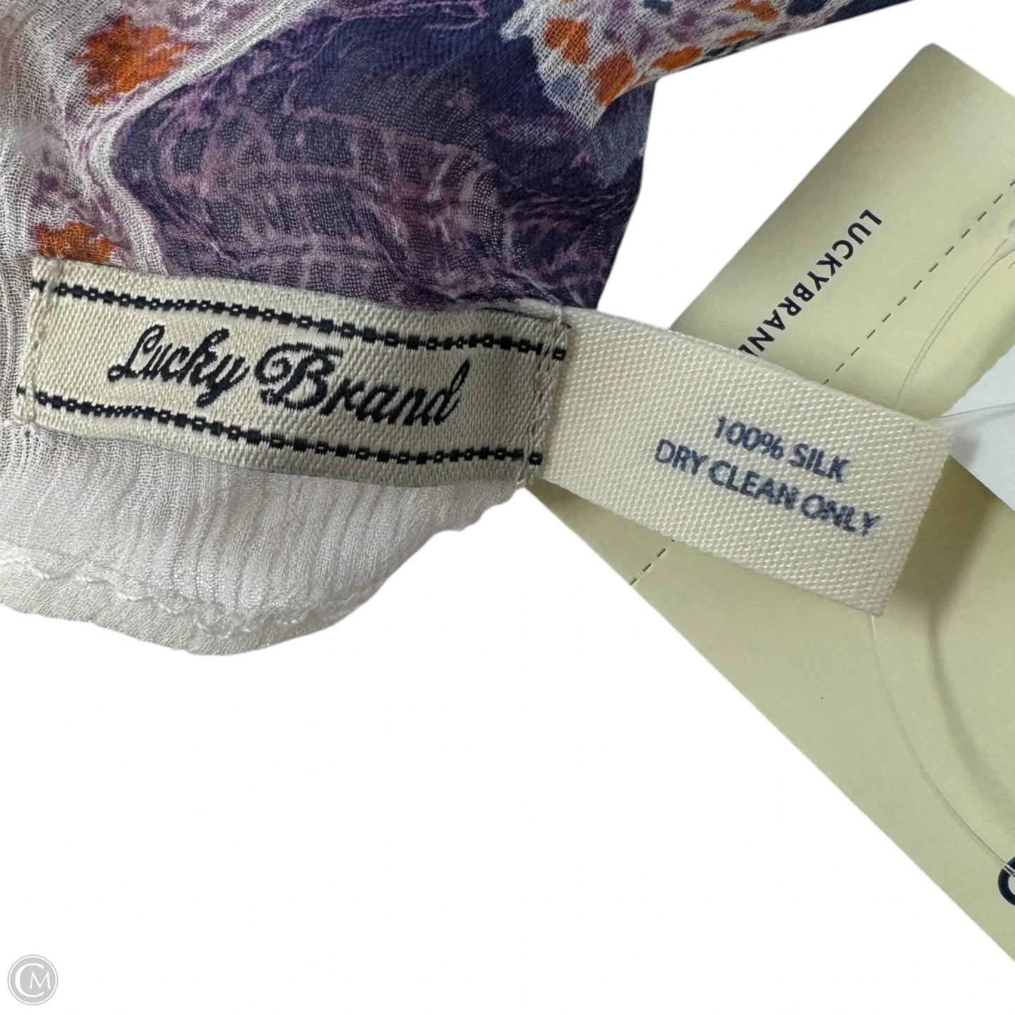 Silk Square Scarf By Lucky Brand