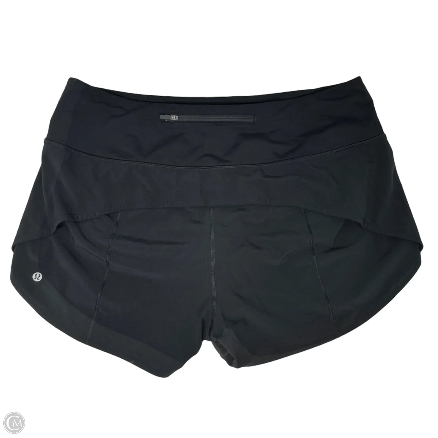 Athletic Shorts By Lululemon In Black, Size: 14