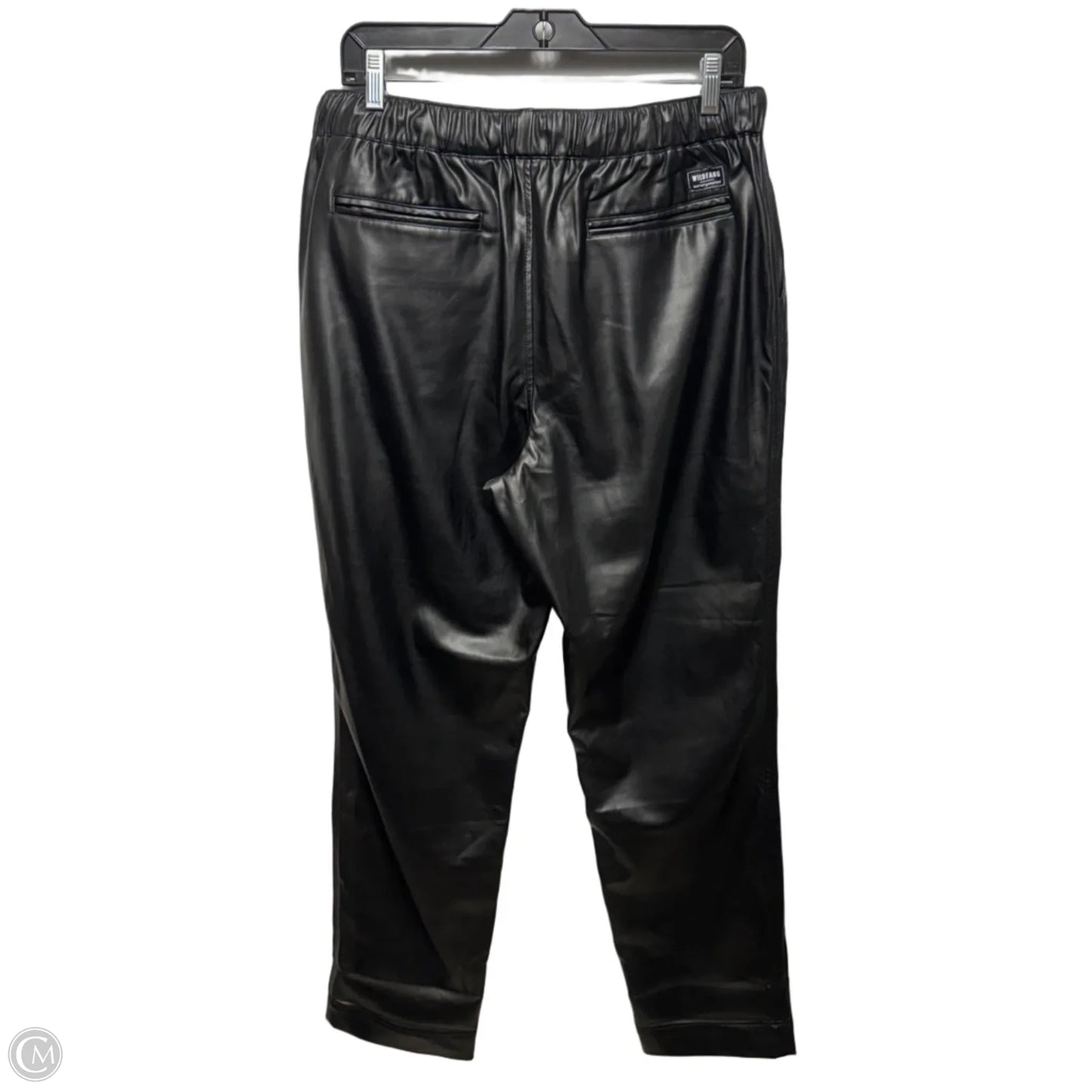 Faux Leather Pants By Wildfang In Black, Size: L