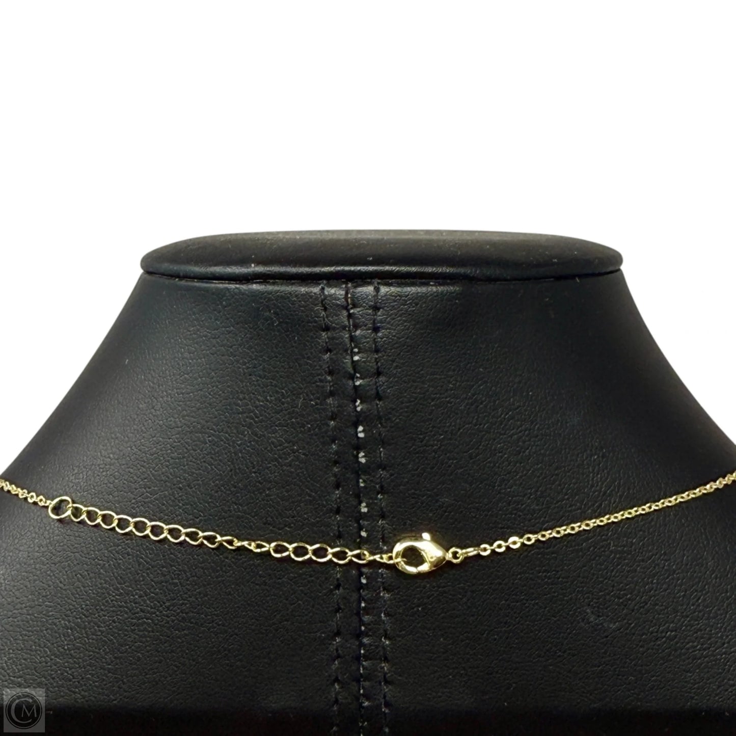 Gold Tone Heart Charms Necklace