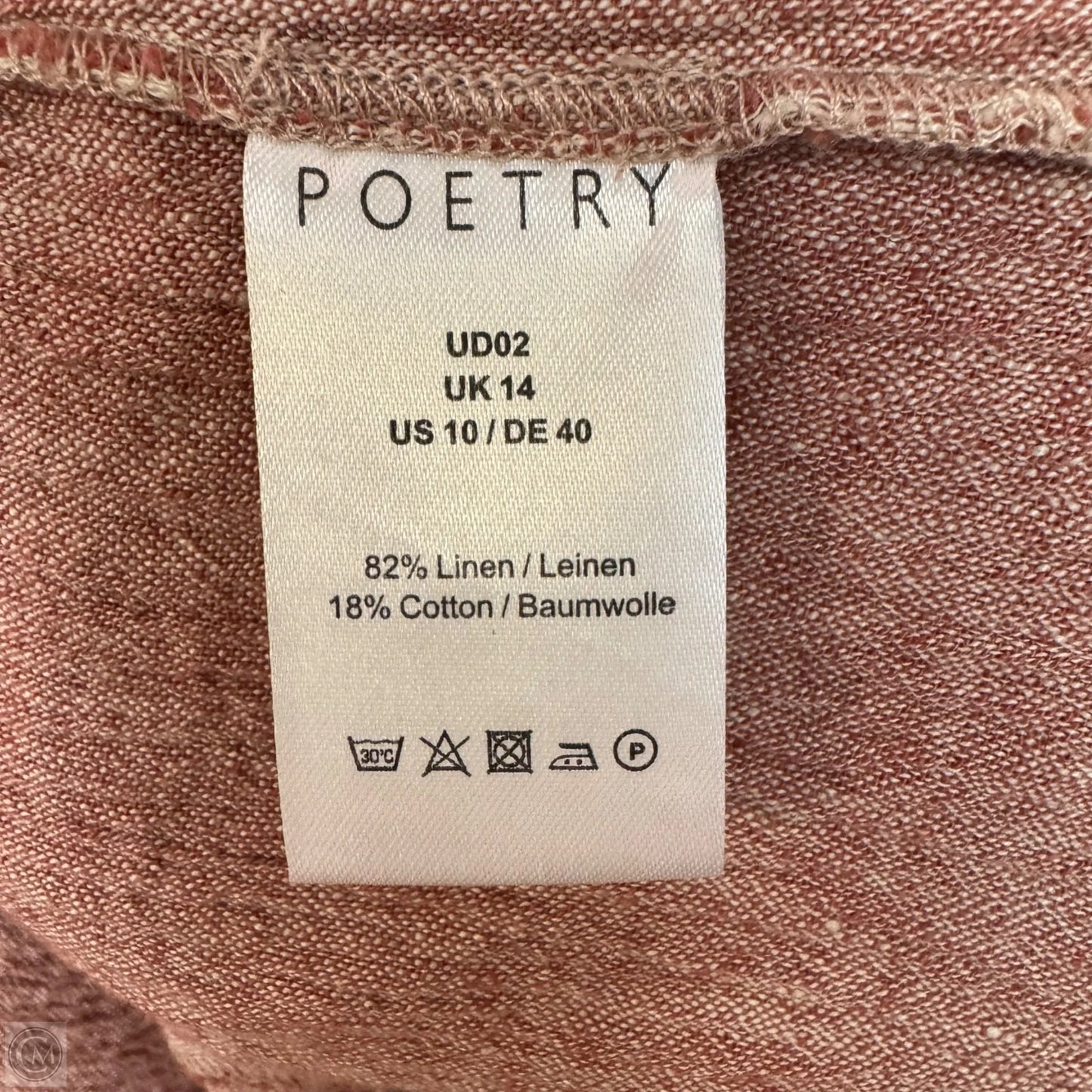 Dress Casual Maxi By Poetry In Peach, Size: 10