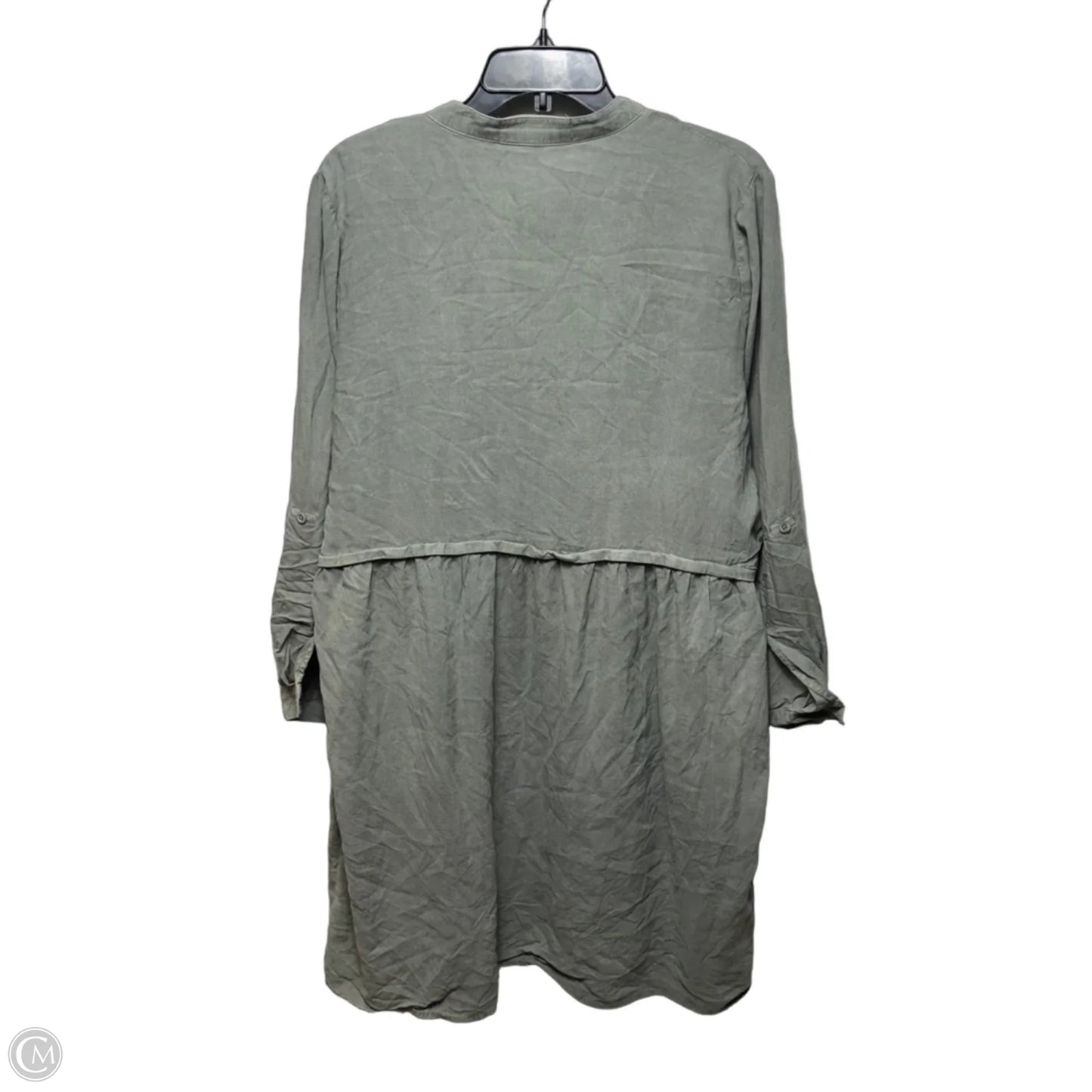 Lila Chambray Shirtdress Casual Short By Cloth & Stone In Green, Size: 1X