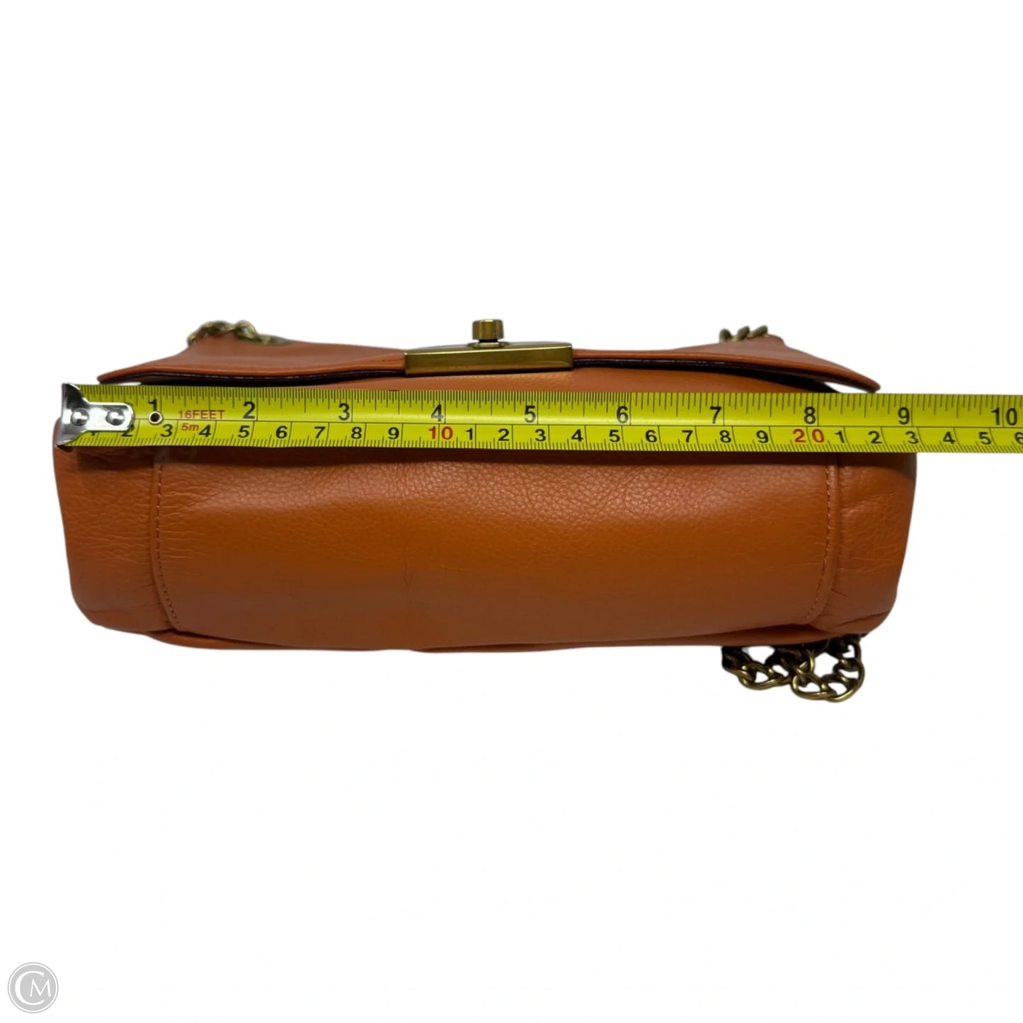 Crossbody Leather By Antonio Melani, Size: Medium