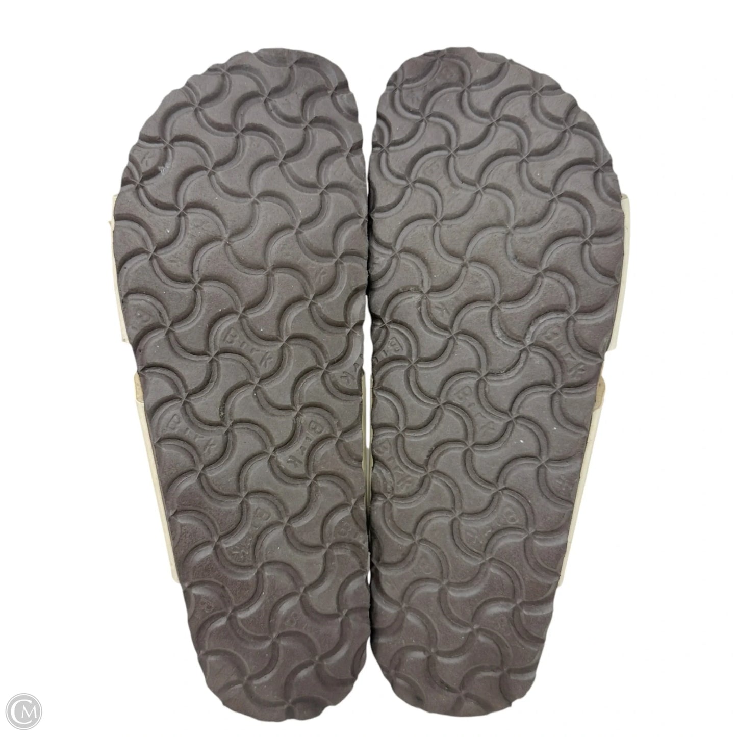 Arizona Big Buckle Sandals By Birkenstock In Cream, Size: 6