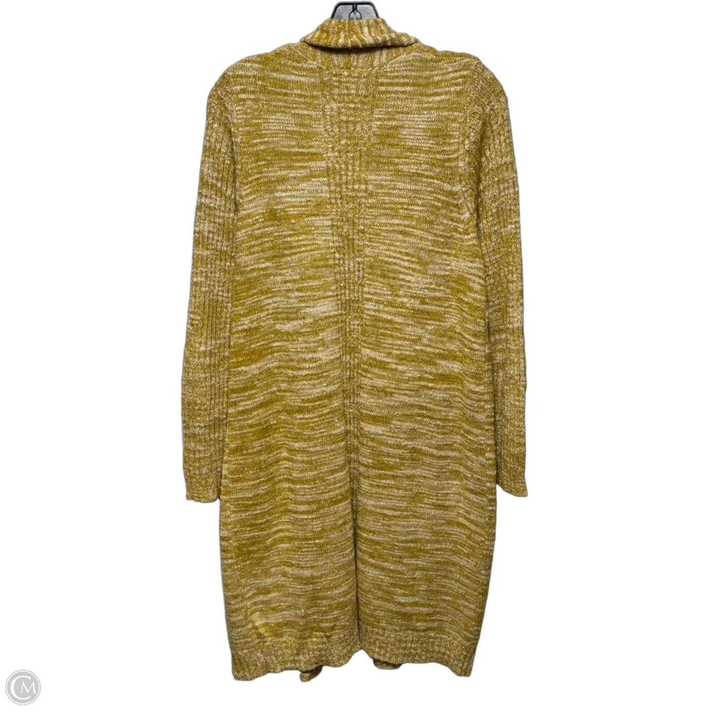 Duster Sweater Cardigan By Anthropologie In Yellow, Size: L