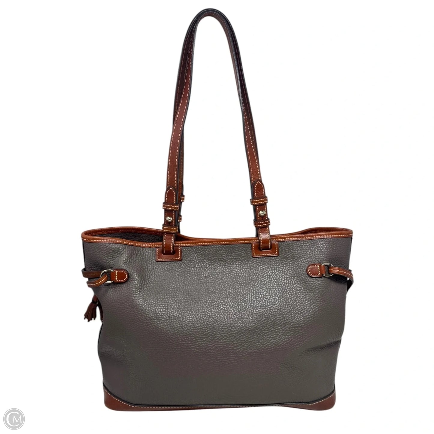Pebble Grain Tassel Tote Designer By Dooney And Bourke, Size: Large