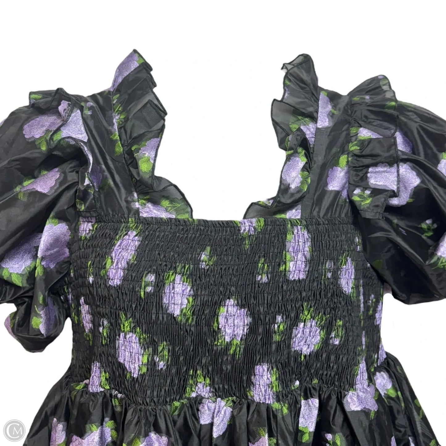 Dream Parlor Organza Dress Party Short By Sister Jane In Floral Print, Size: M