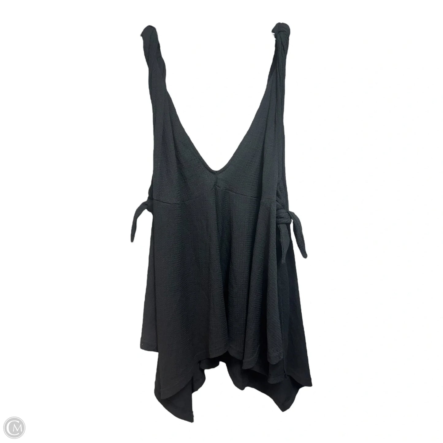 Open Side Tie Top Sleeveless By Free People In Black, Size: M