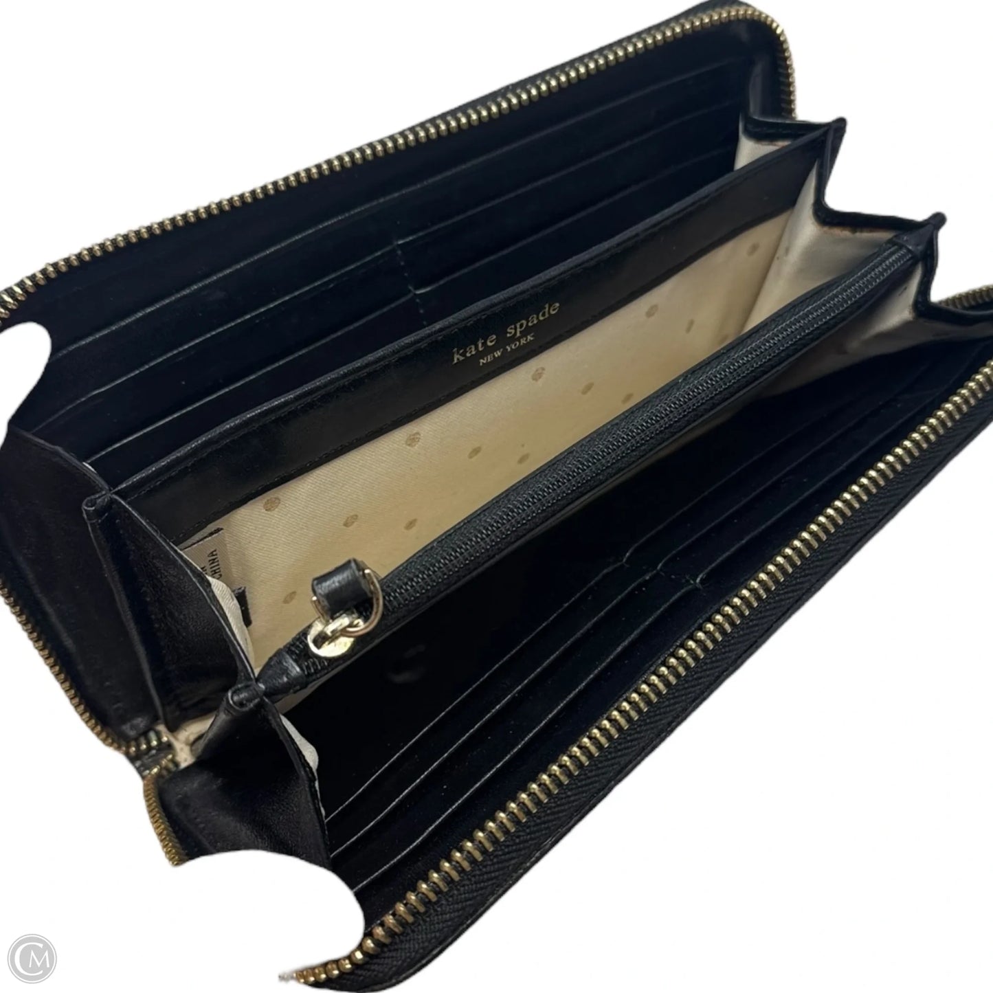 Knightsbridge Lacey Croc-Embossed Zip Around Wallet Designer By Kate Spade, Size: Large