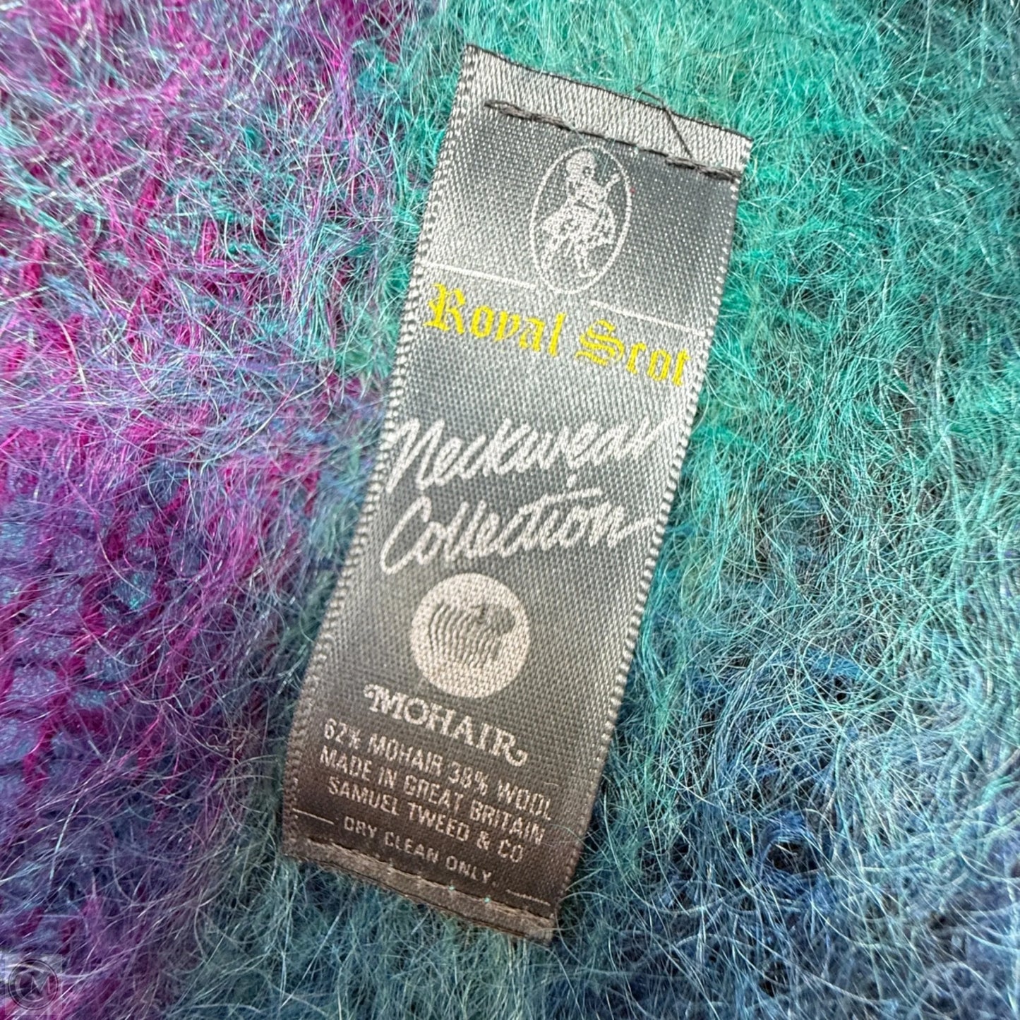 Royal Scot Collection Mohair Wool Blend Scarf By Samuel Tweed & Co.