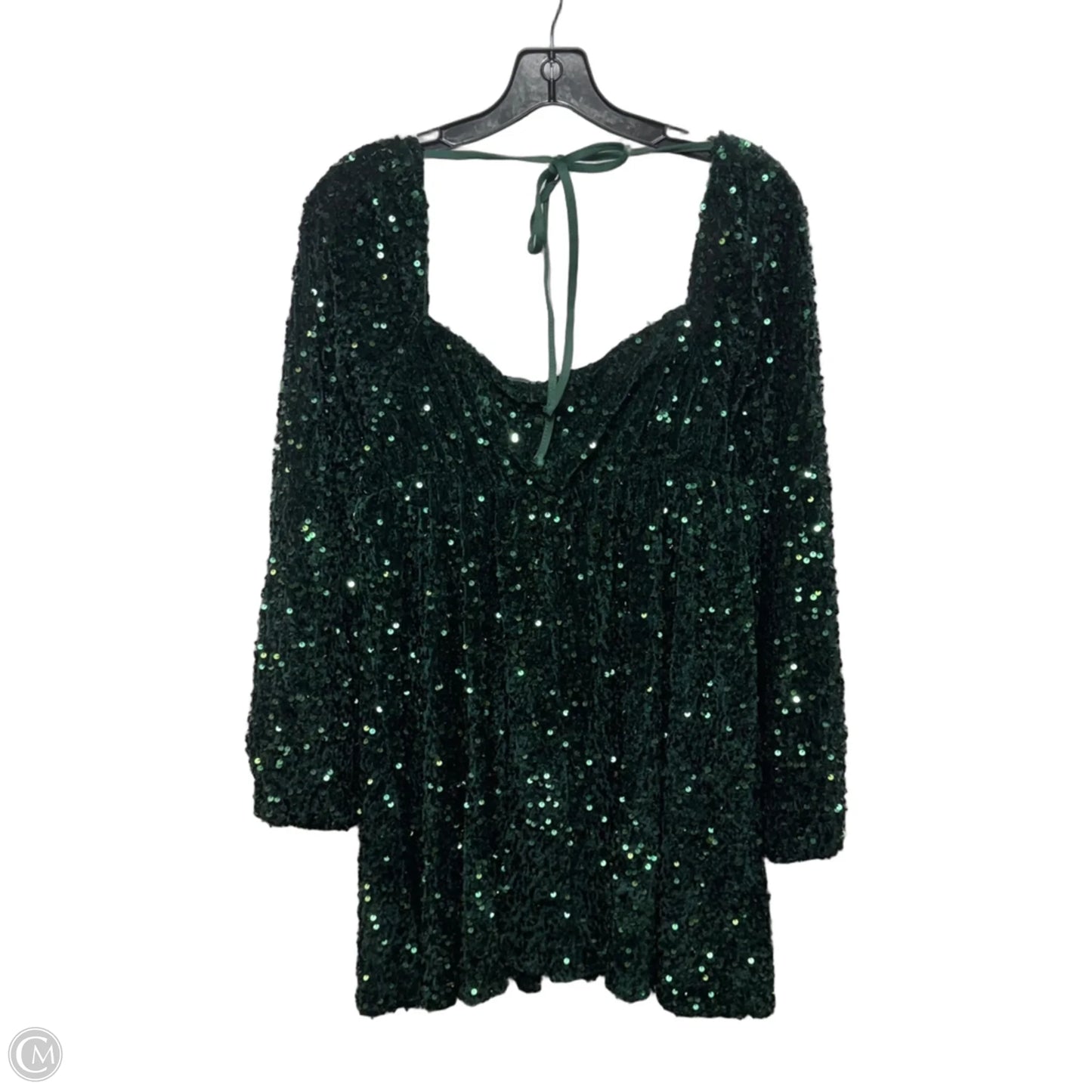 Sequin Party Dress By Altard State In Green, Size: XL