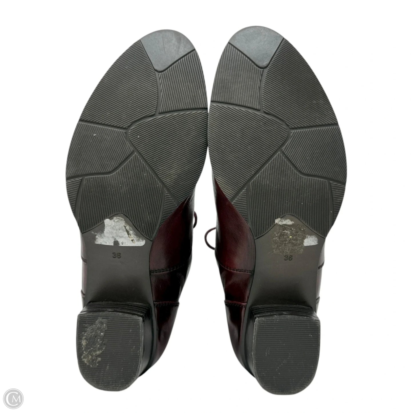 Galil Boots Ankle Heels By Spring Step In Red, Size: 6