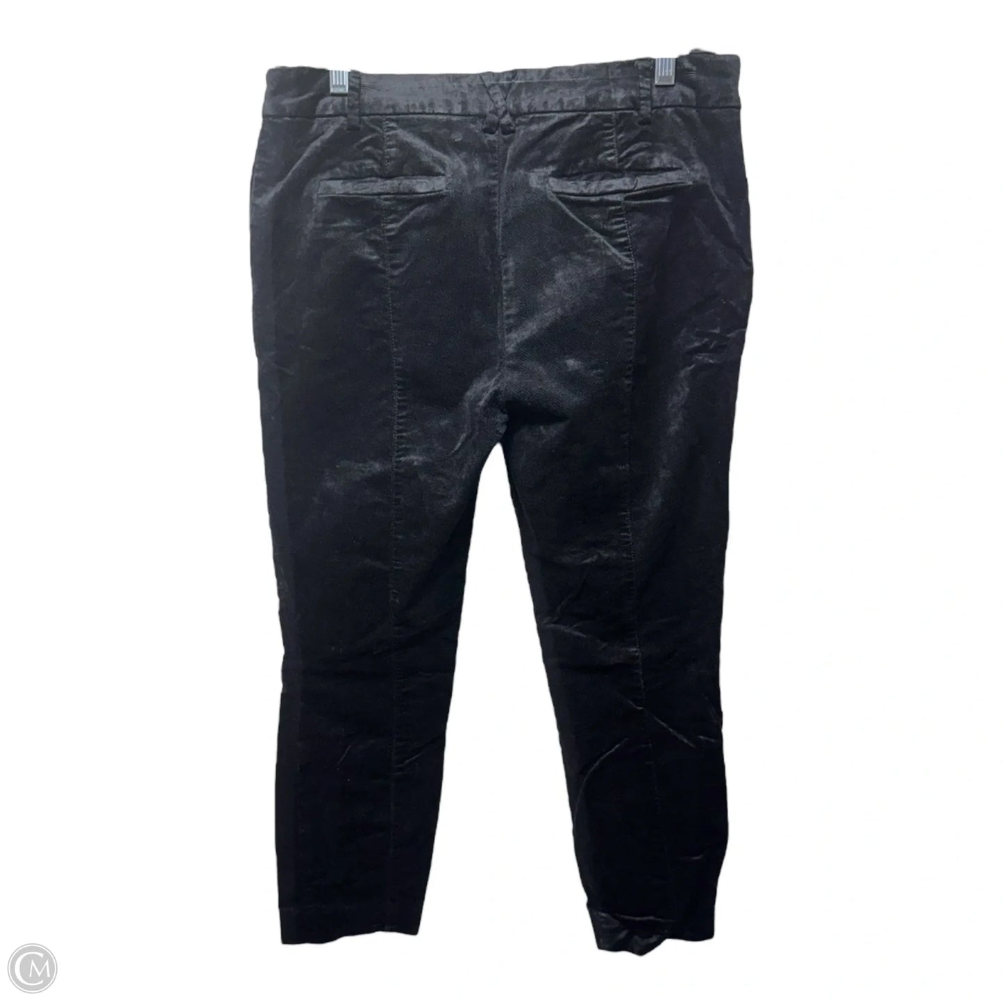 Velvet Pants By Anthropologie In Black, Size: 8