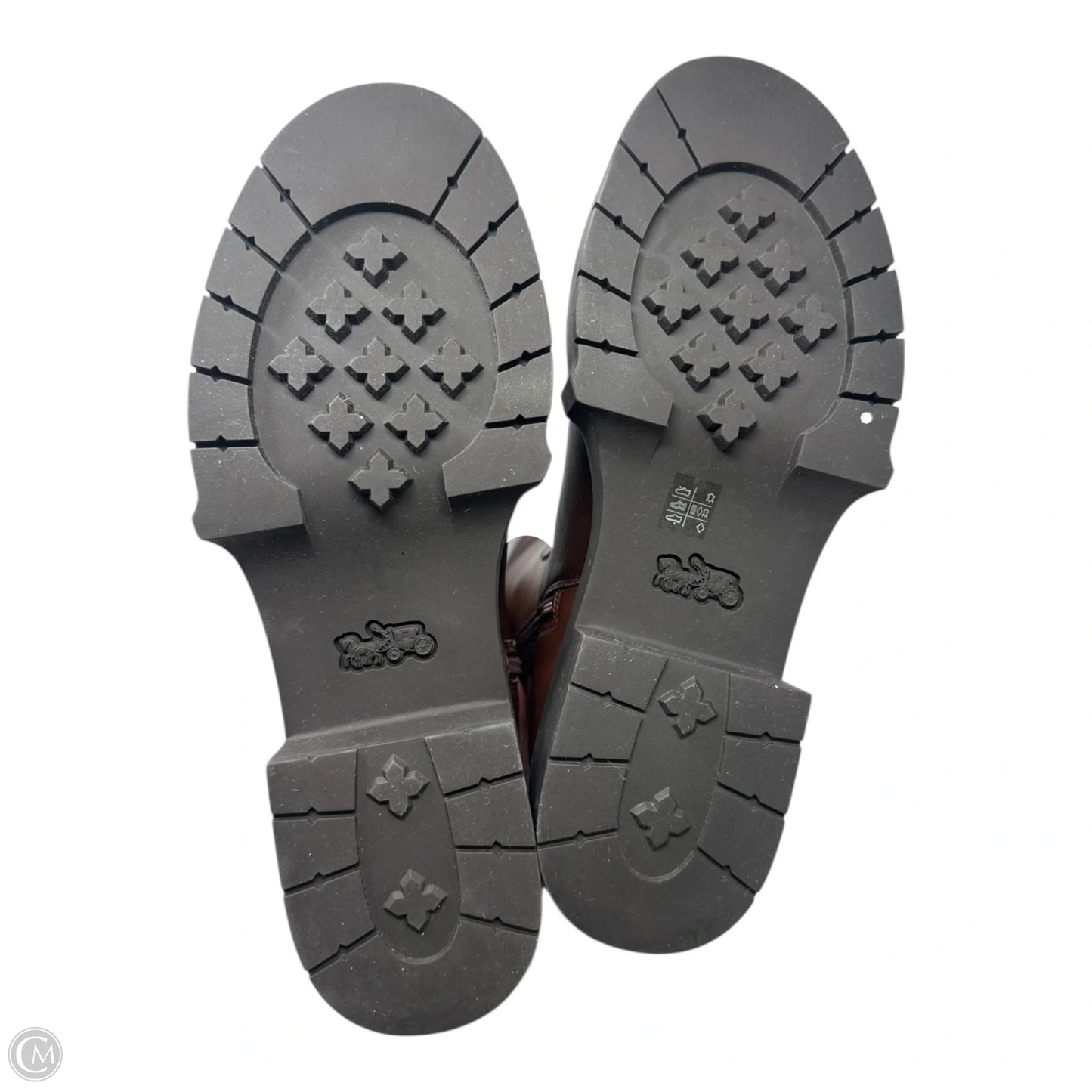 Lilli Boots Designer By Coach In Brown, Size: 7