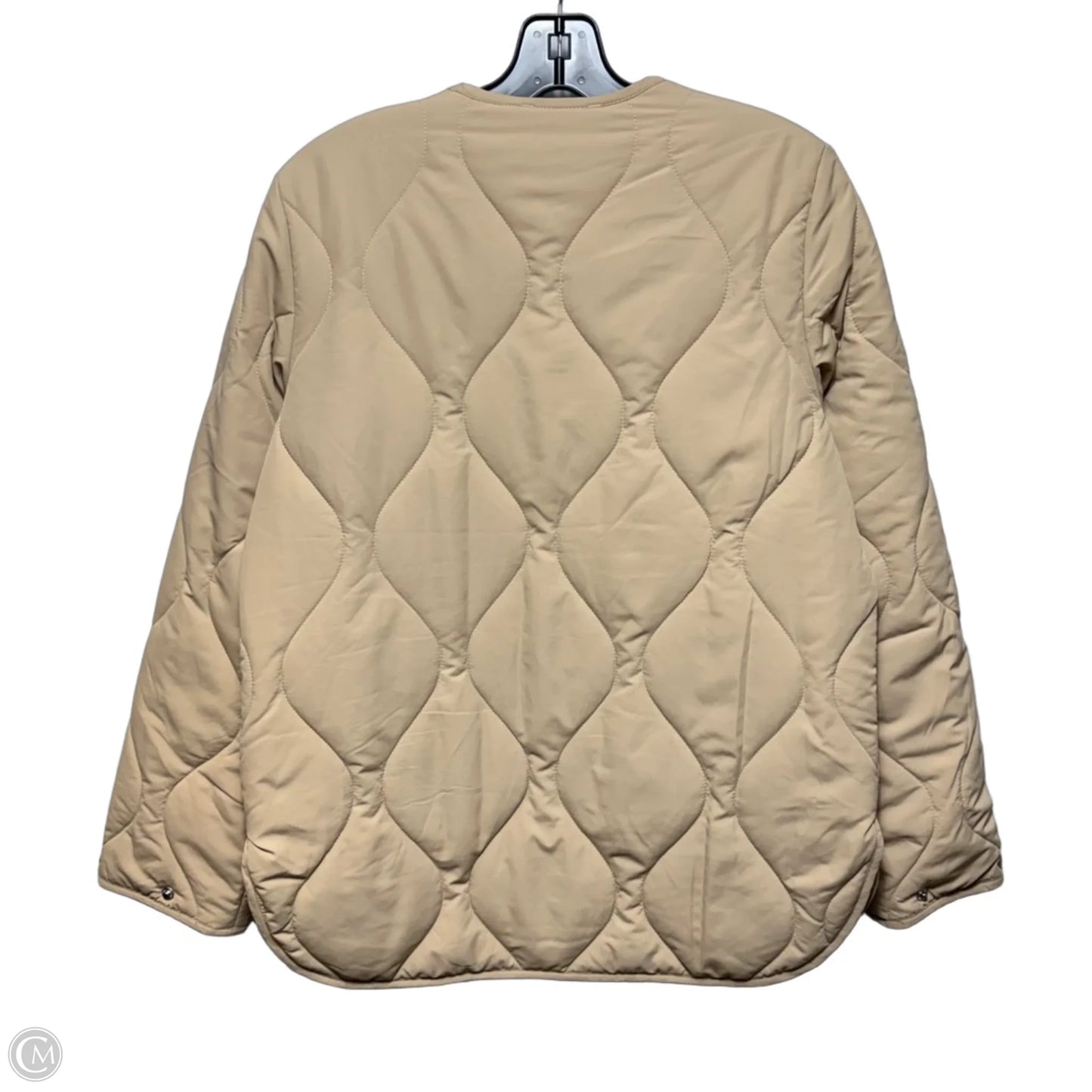 Jacket Puffer & Quilted By Cos In Tan, Size: Xs