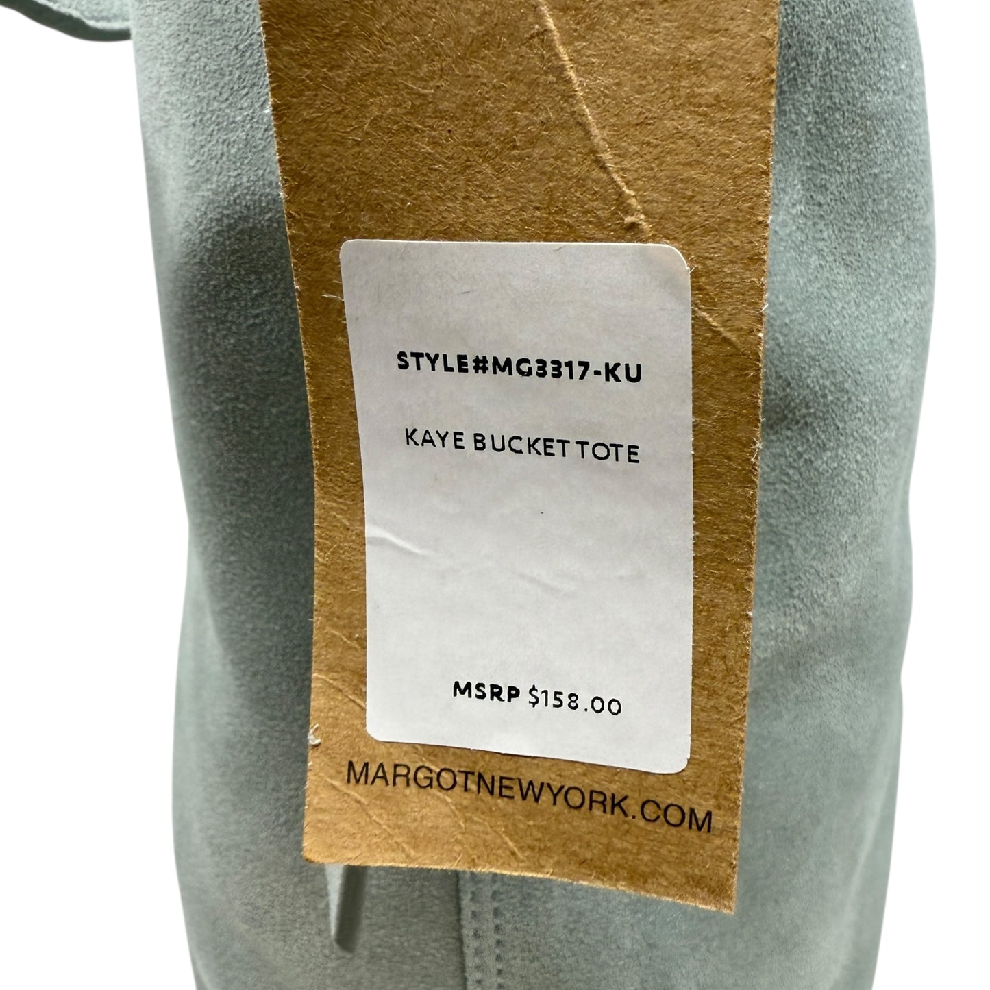 Kaye Suede Bucket Tote By Margot, Size: Medium