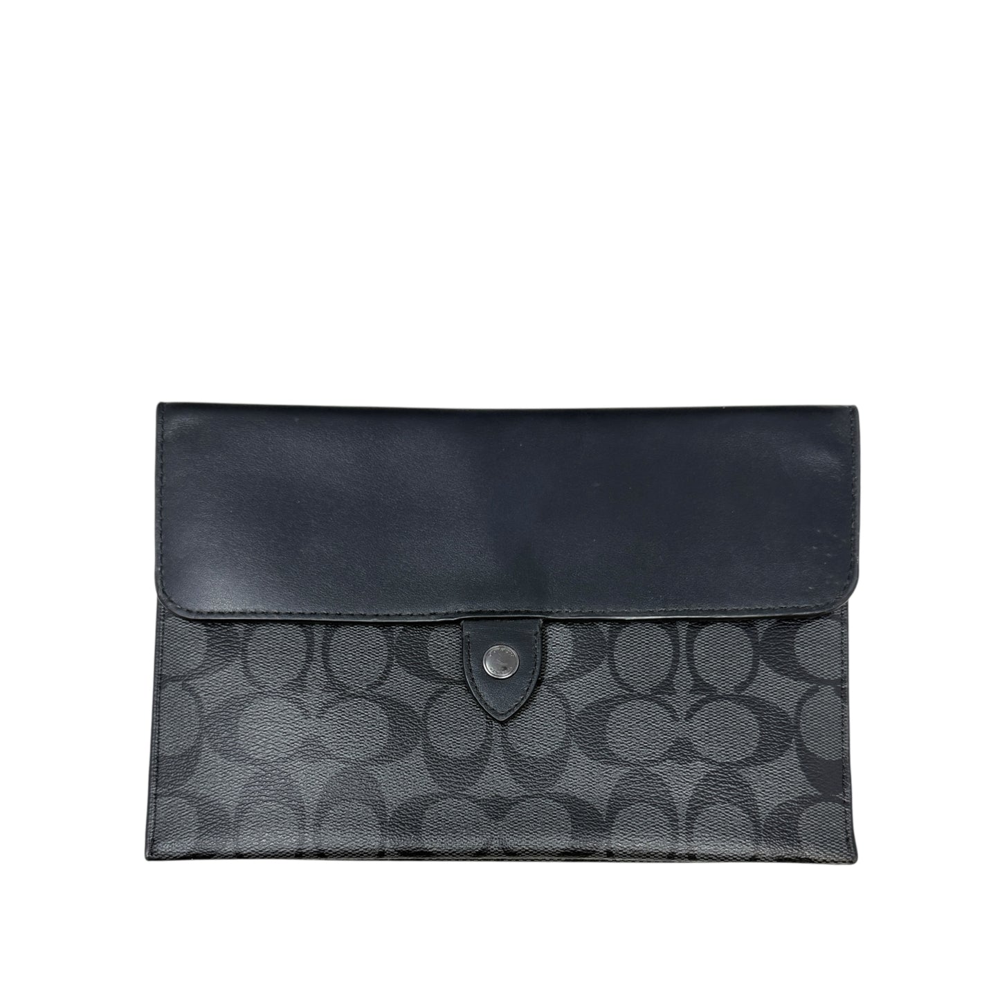 Penn Brief In Signature Canvas Designer By Coach, Size: Large