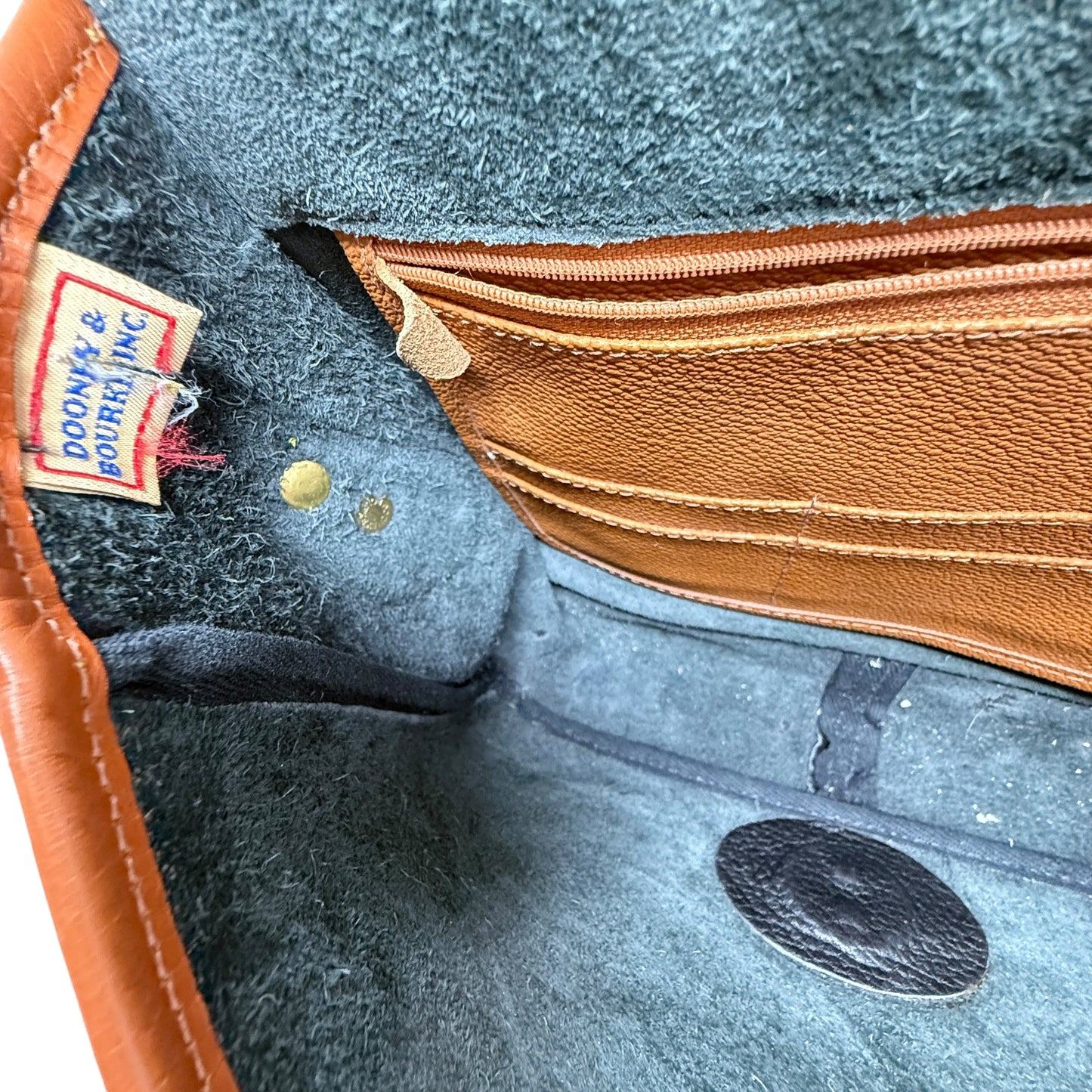 Vintage Carrier Crossbody Designer By Dooney And Bourke, Size: Medium