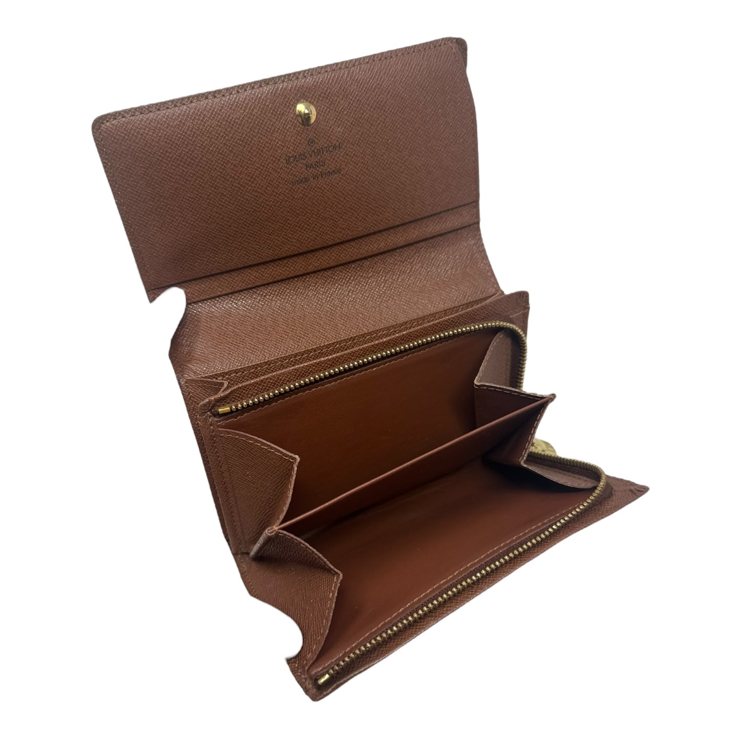 Trésor Monogram Bifold Wallet Luxury Designer By Louis Vuitton, Size: Medium