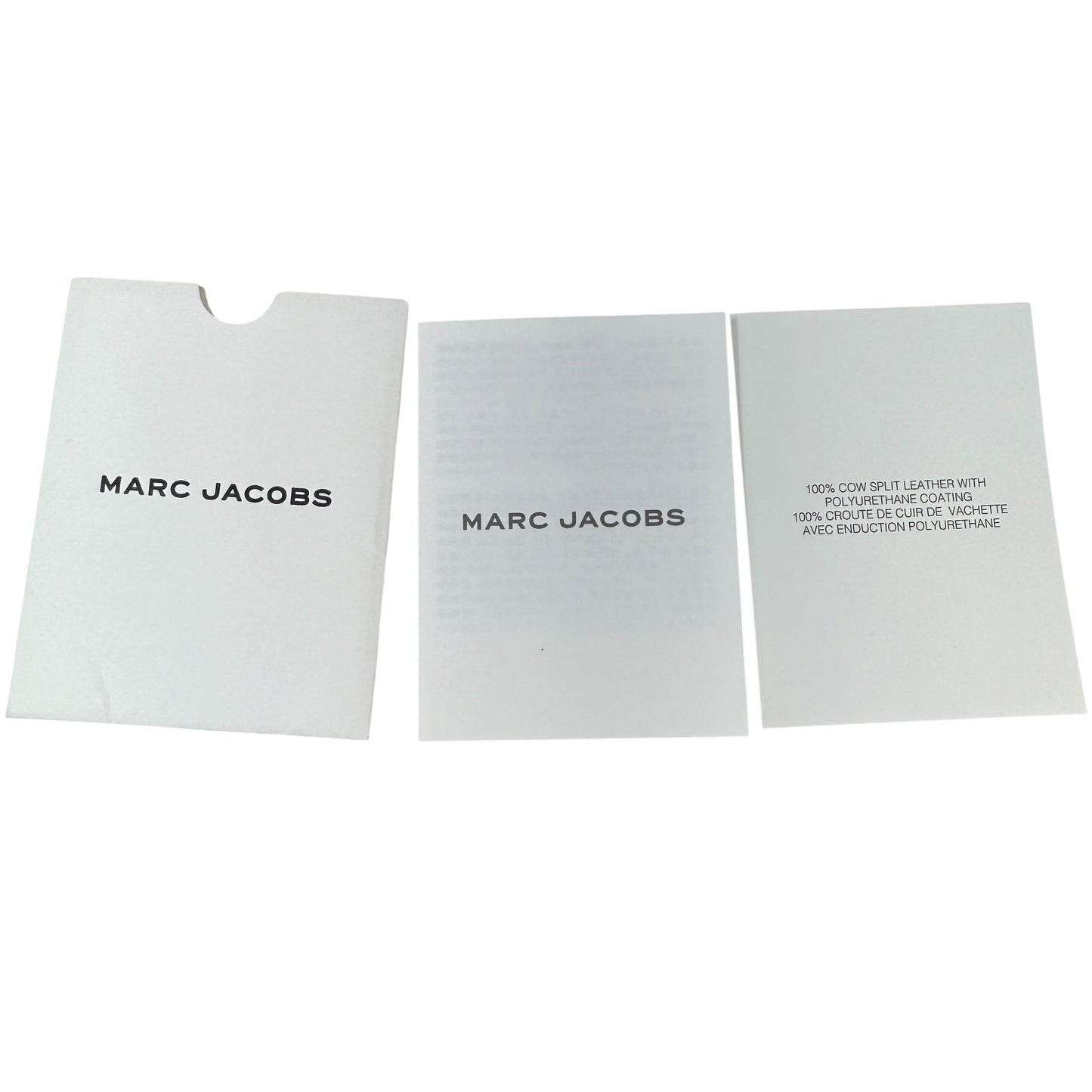 Mini Grind Leather Tote Luxury Designer By Marc Jacobs, Size: Small