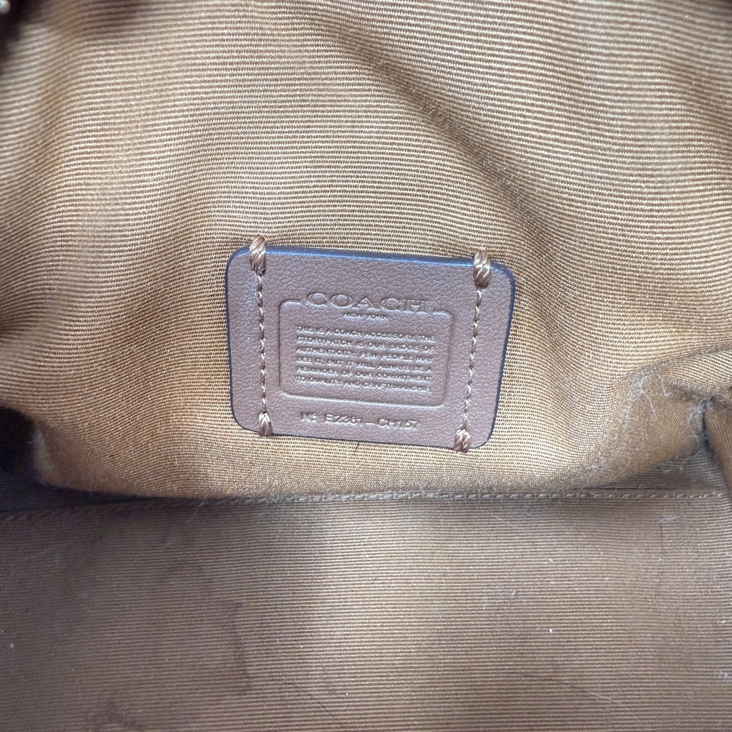 Mini Lillie Carryall In Colorblock Designer By Coach, Size: Medium