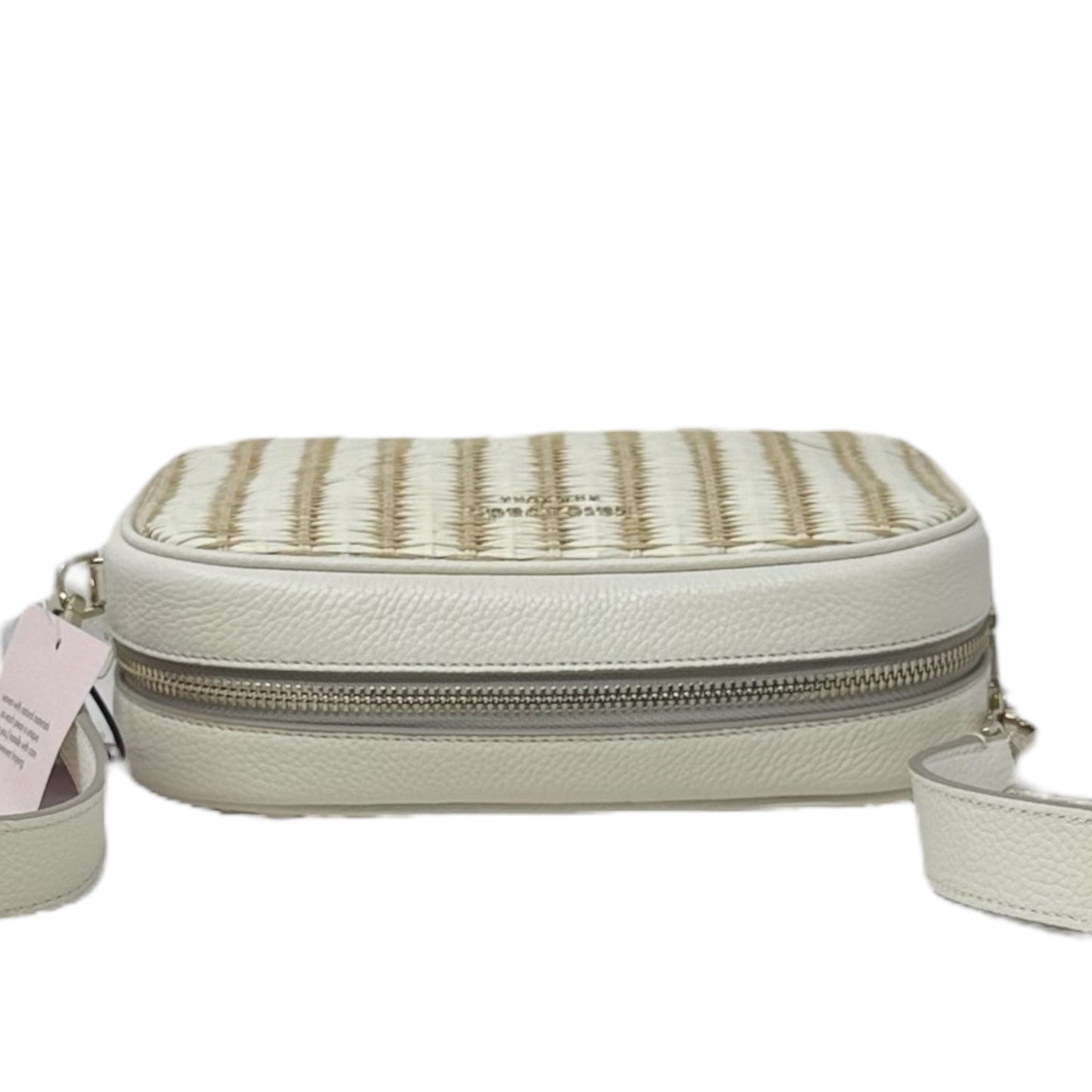 Astrid Straw Medium Crossbody Designer By Kate Spade, Size: Medium
