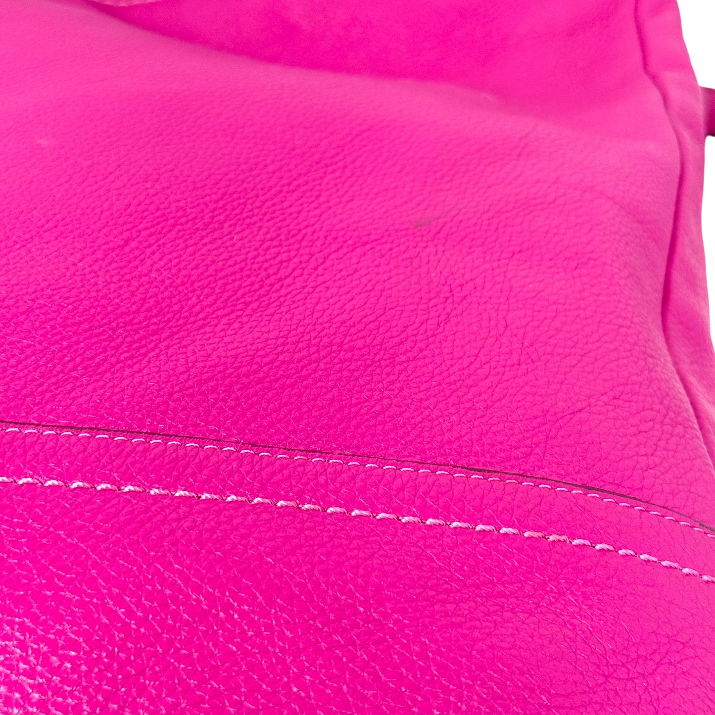 Park Pebbled Leather Hobo Designer By Coach, Size: Large