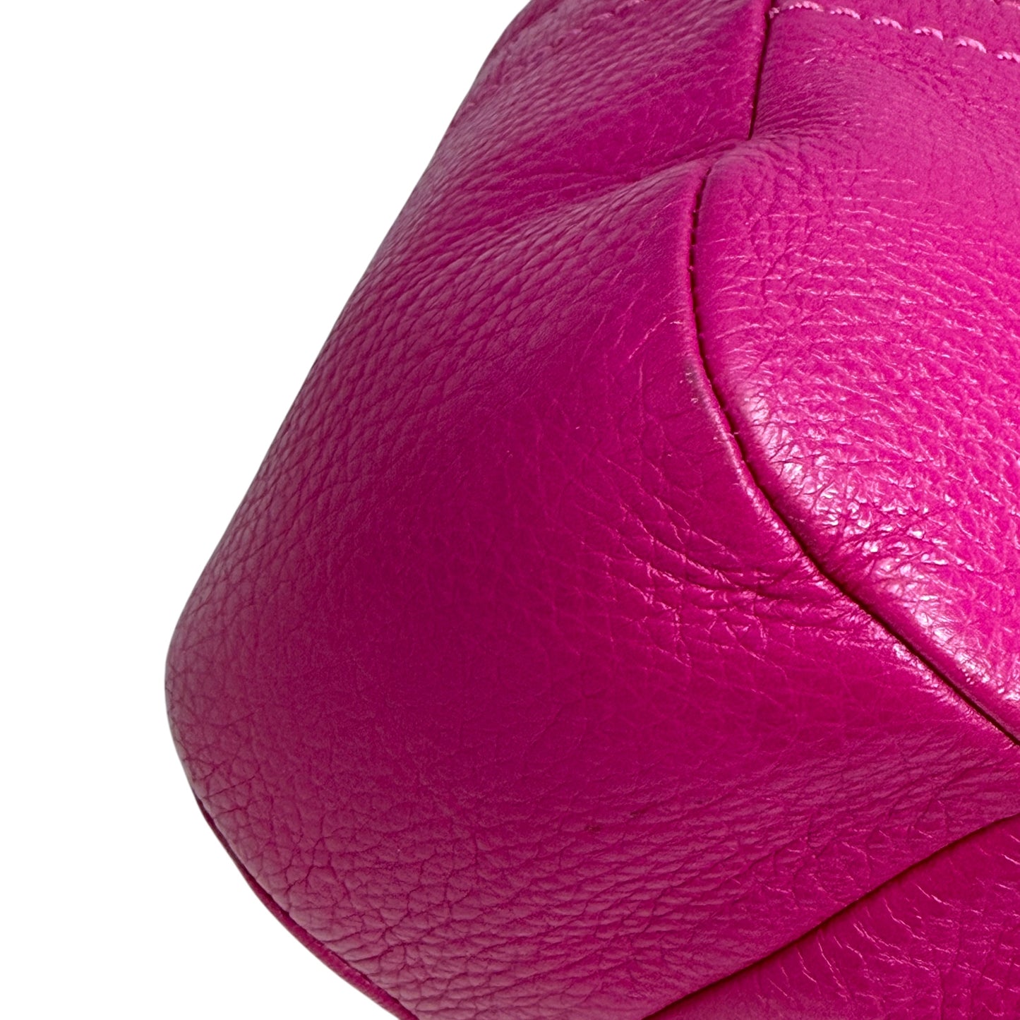 Park Pebbled Leather Hobo Designer By Coach, Size: Large