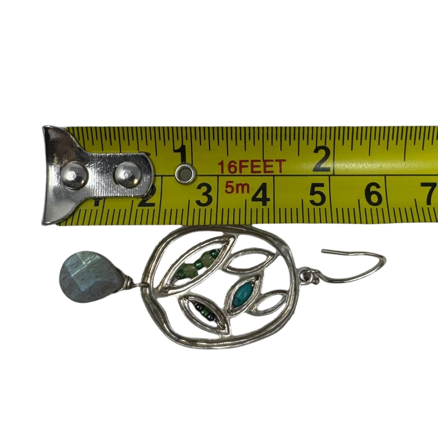 Howlite Seed Bead Necklace & Earring Set By Silpada