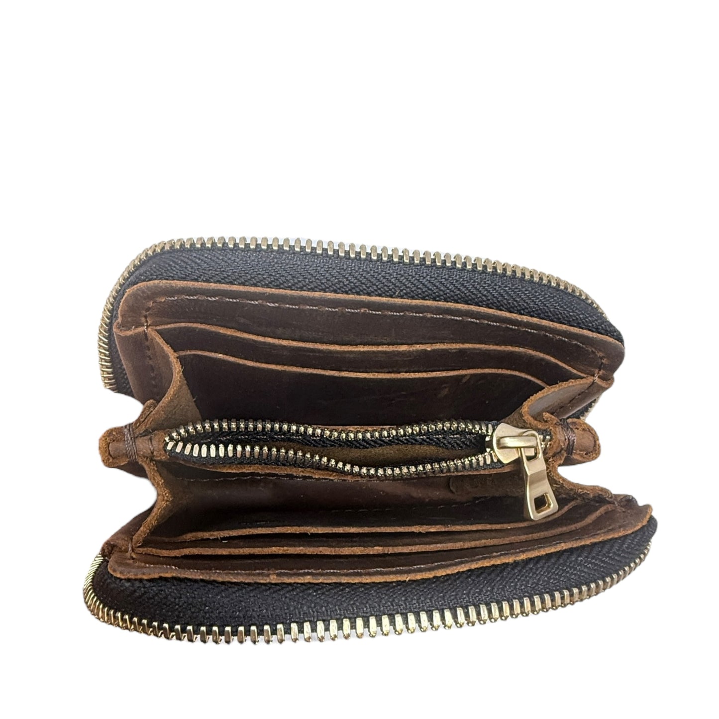 Small Zip Wallet Leather By Portland Leather, Size: Small