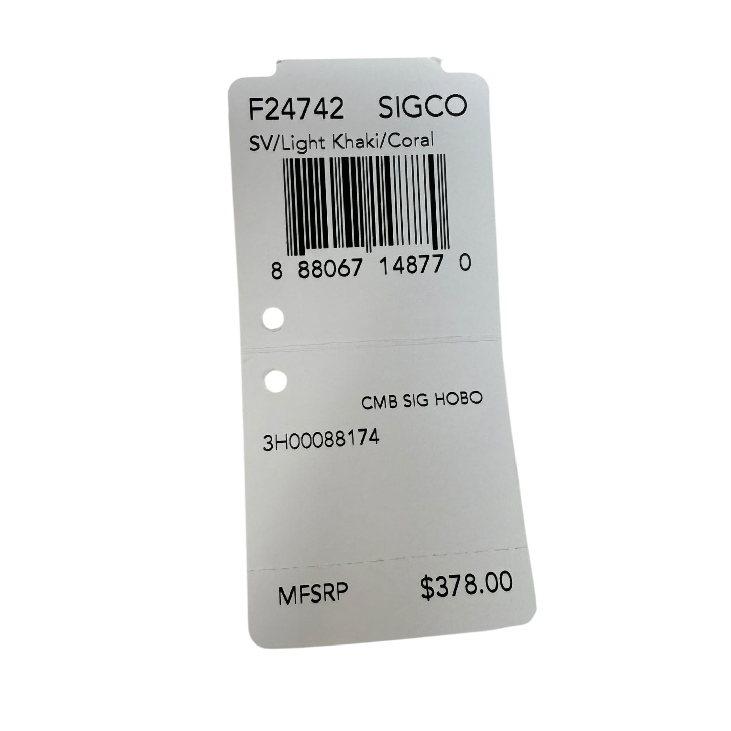 Campbell Signature Hobo Designer By Coach, Size: Medium