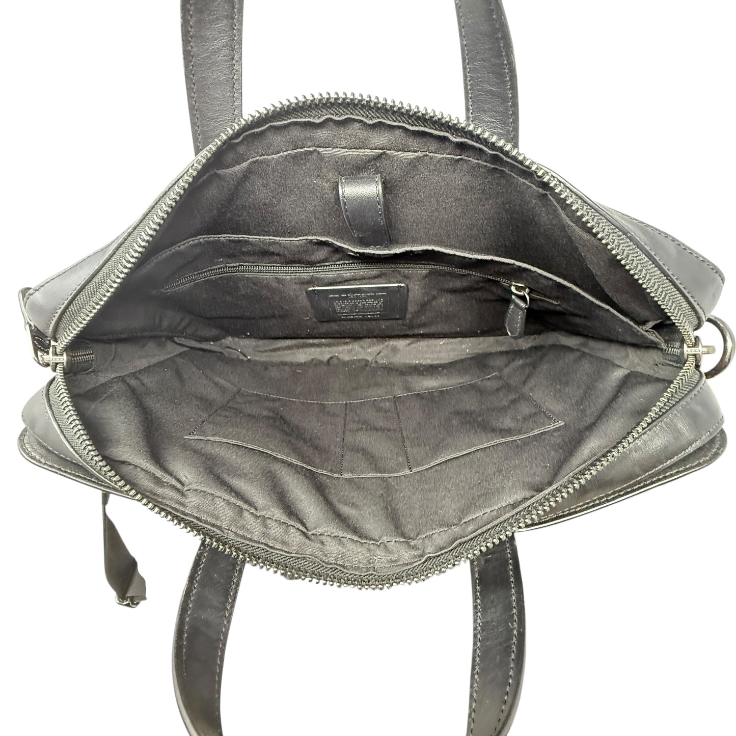 Penn Brief In Signature Canvas Designer By Coach, Size: Large