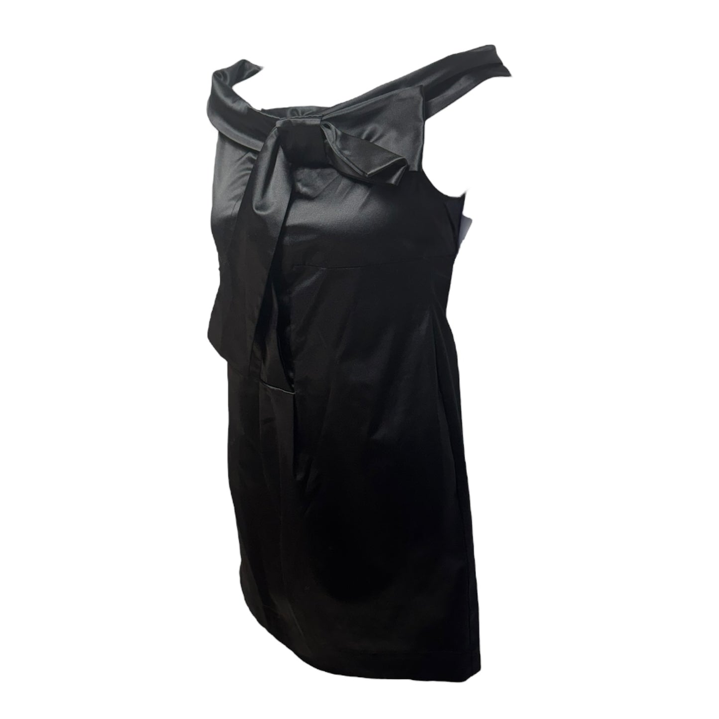 Pia Off Shoulder Dress Designer By Diane Von Furstenberg In Black, Size: M