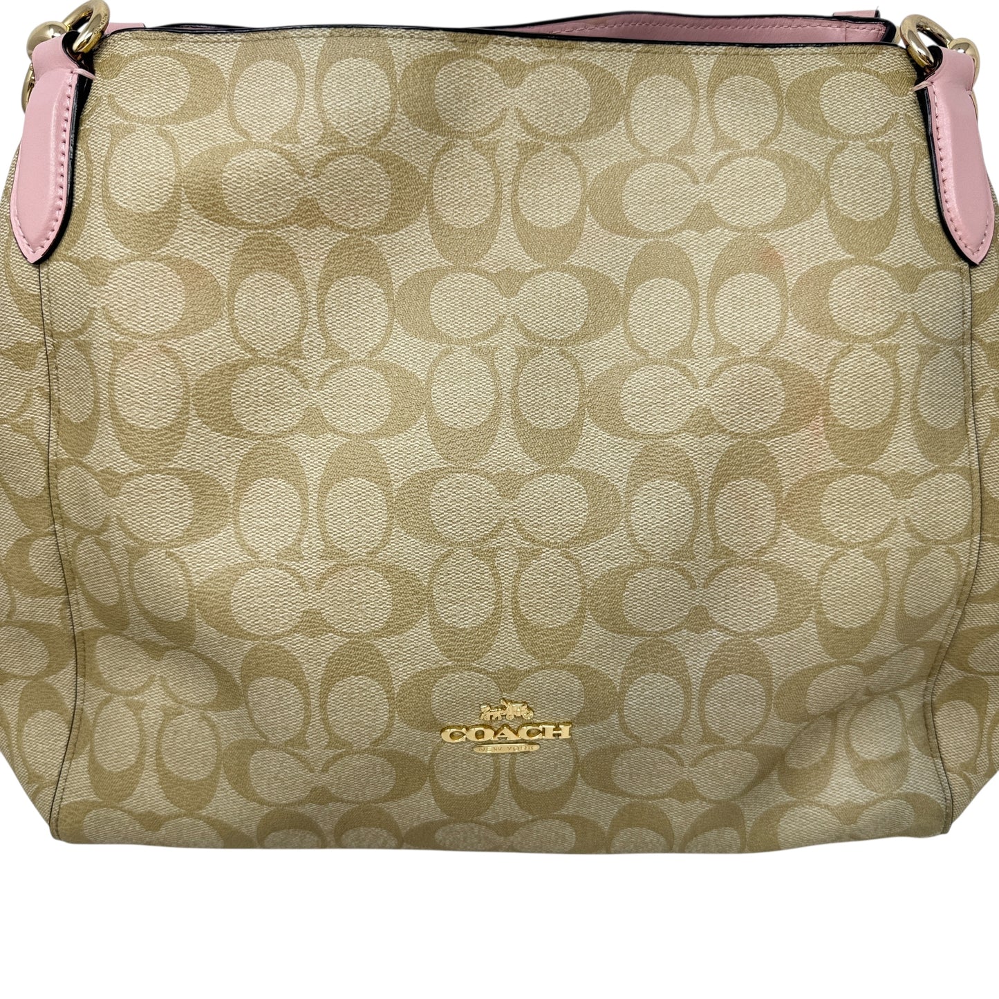 Hallie Shoulder Bag Designer By Coach, Size: Medium