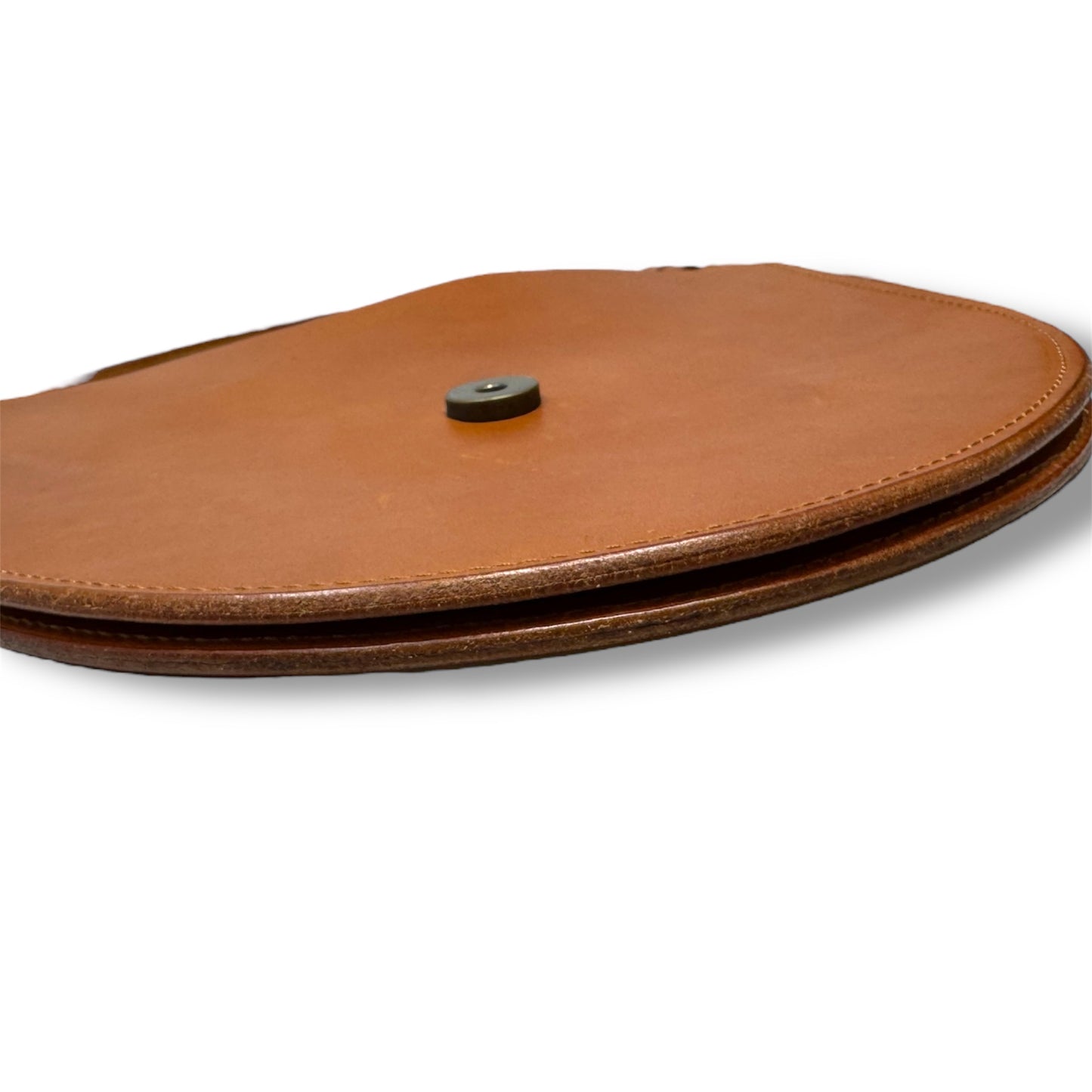 The Ruby Bag By Sara Barner In Tan English Bridle Leather, Size: Small