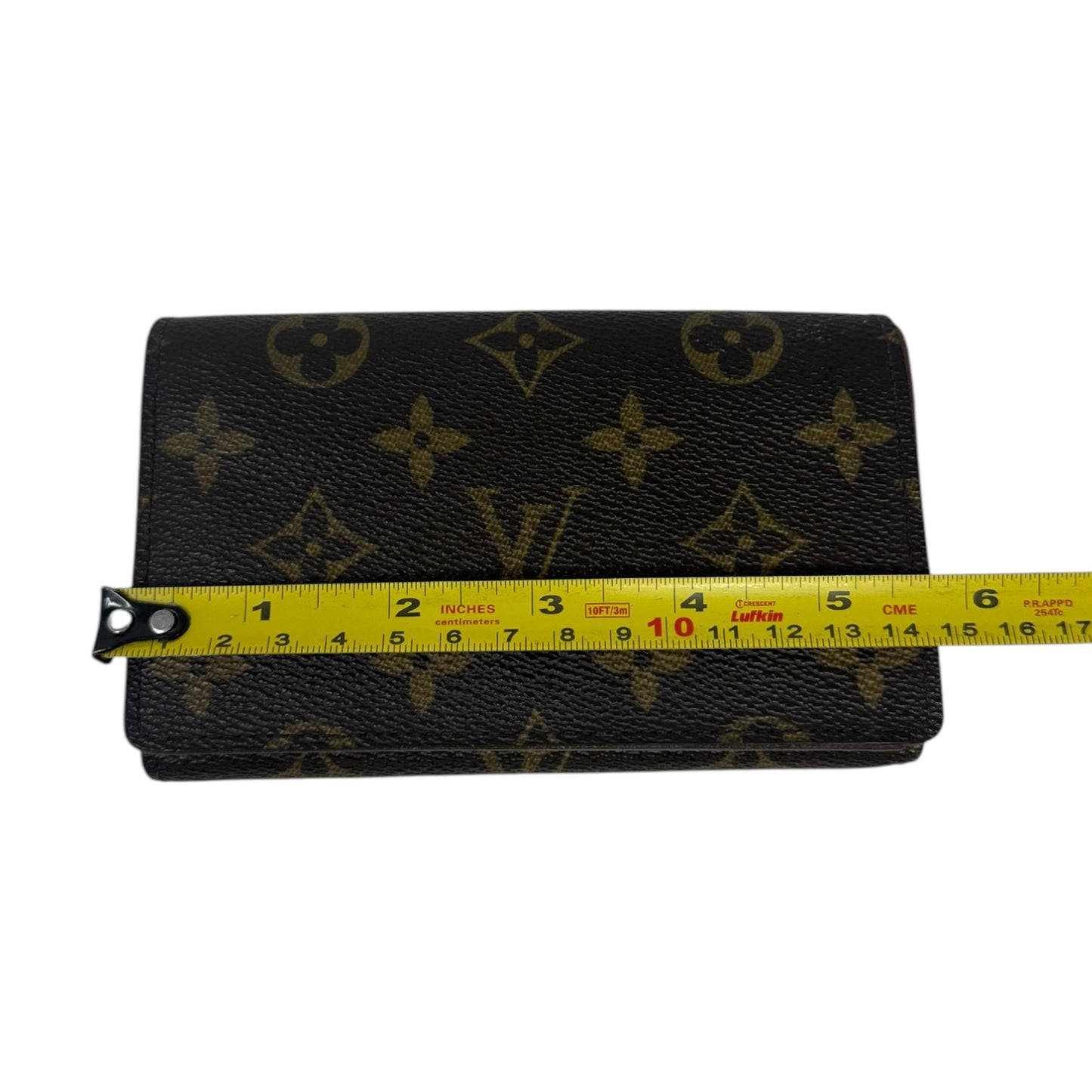 Trésor Monogram Bifold Wallet Luxury Designer By Louis Vuitton, Size: Medium