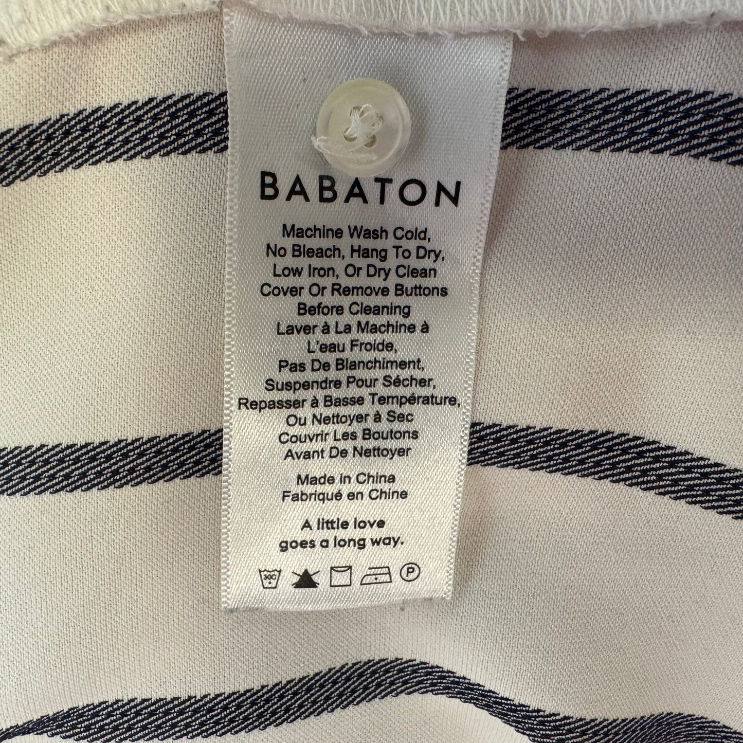 Akira Blouse By Babaton In Striped Pattern, Size: L
