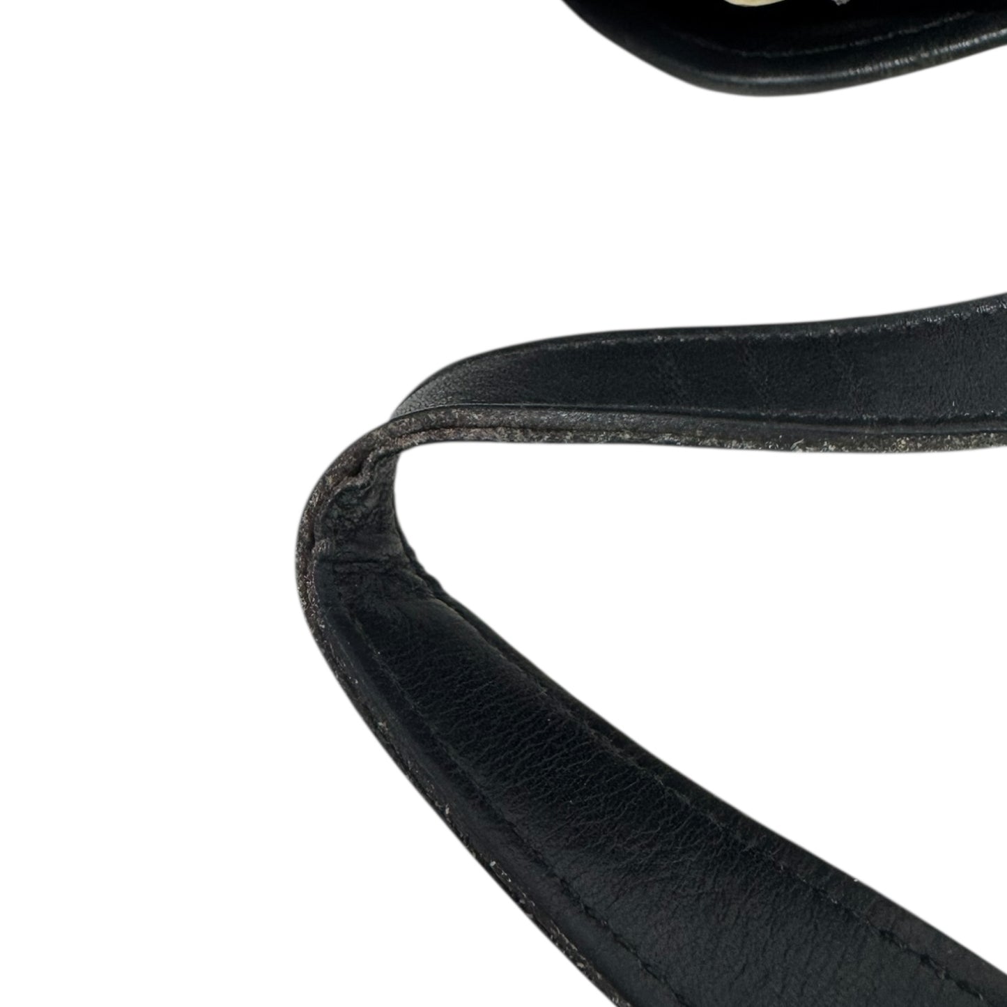 AS IS Vintage Leather Crossbody Handbag Designer By Coach, Size: Small